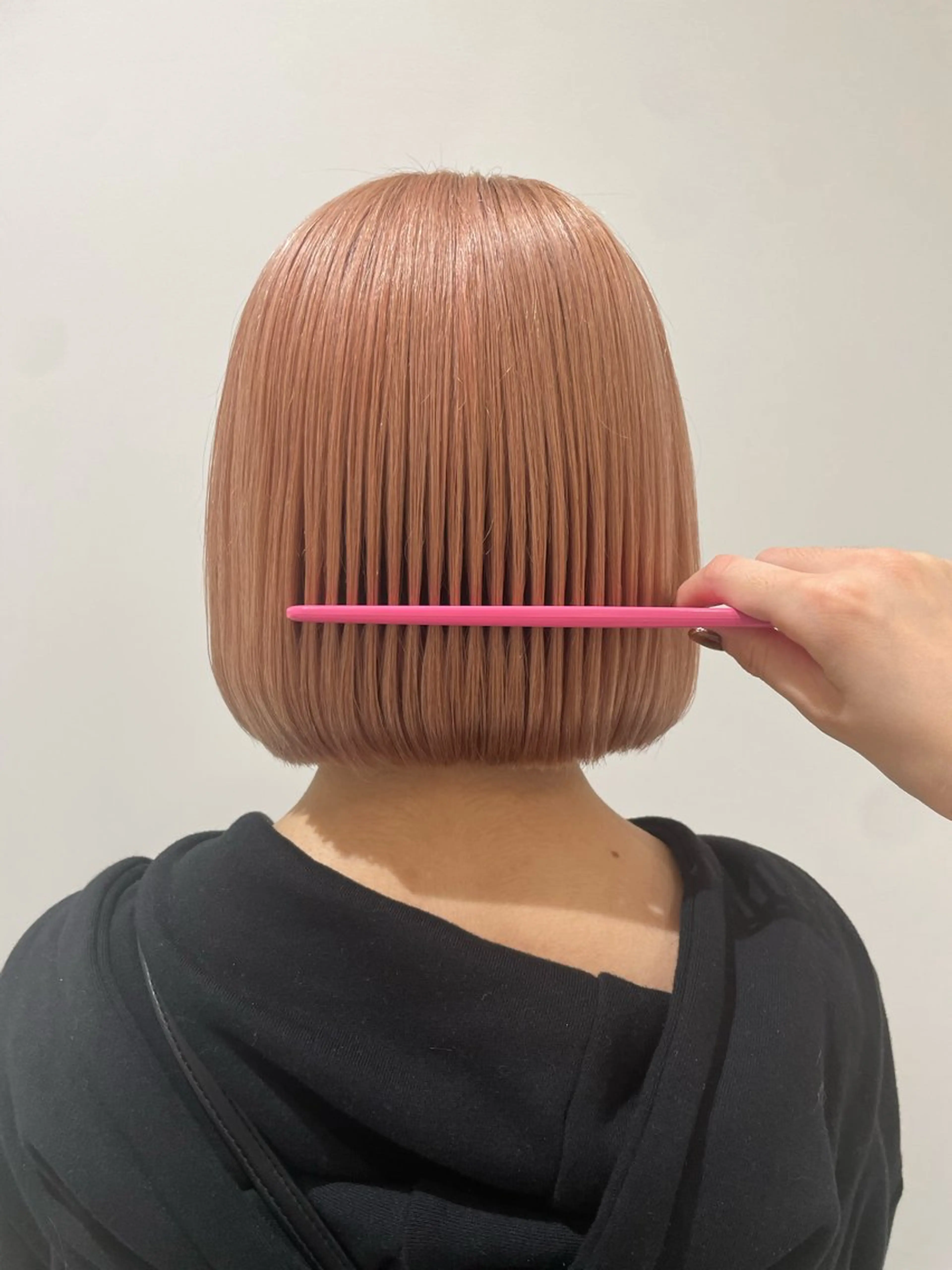 ミディアム ボブ 🎟暖色カラー /アレンジ🎀くるみのヘアスタイル