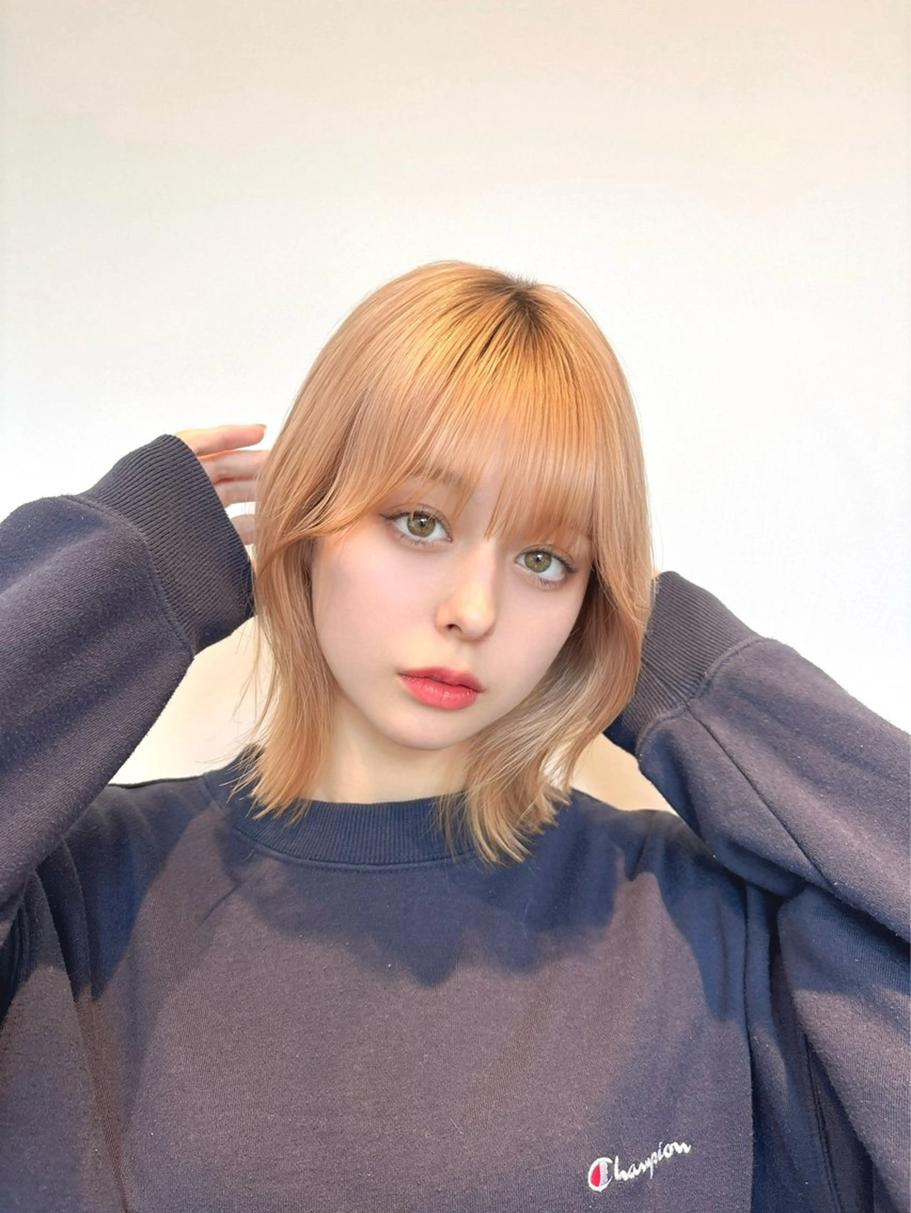 ミディアム カラー ベージュカラー ボブ くびれヘア カット ヘアカラー 🍀本格ヘッドスパ 👑髪質改善🍀英司のヘアスタイル