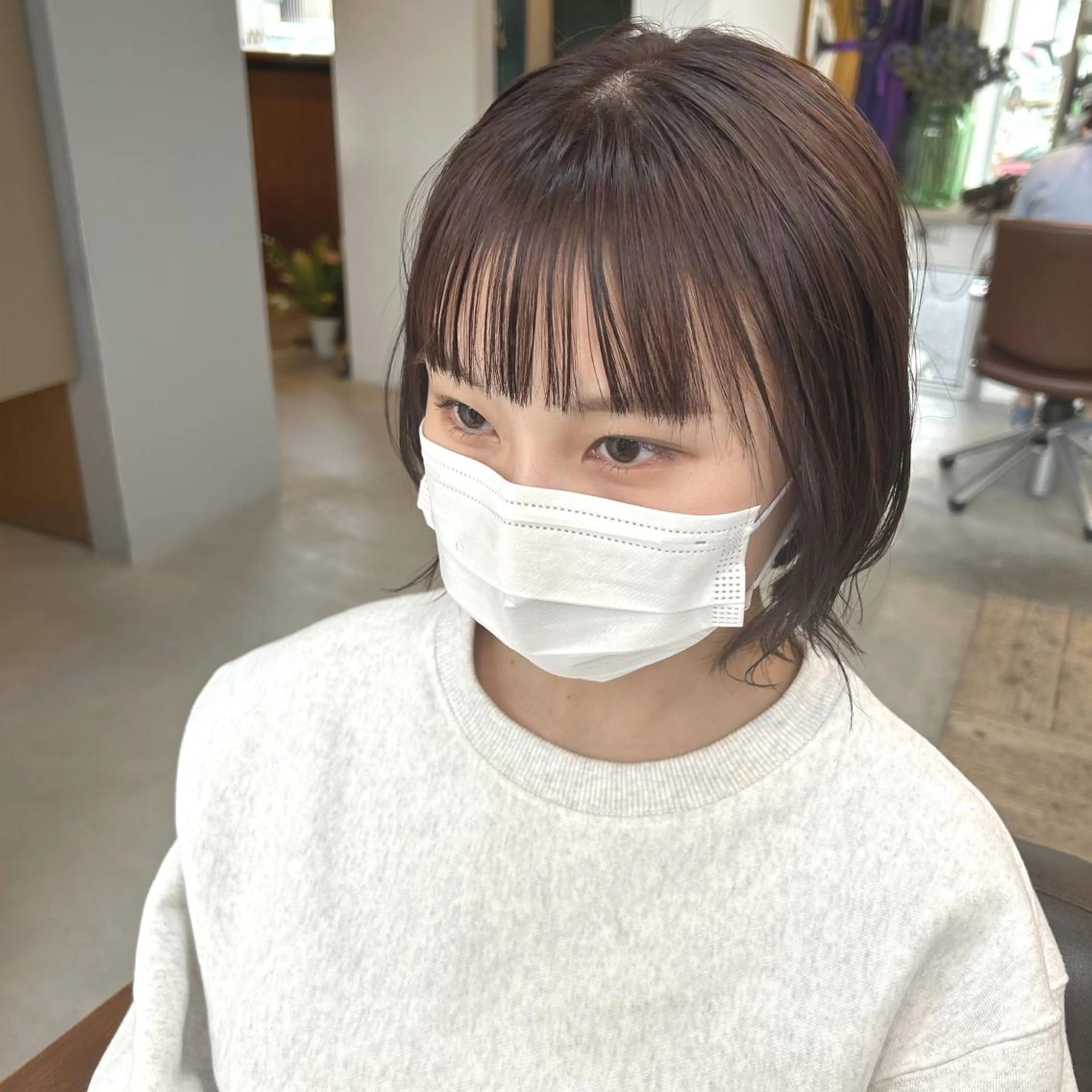 ショート ヘアカラー 綿貫 美雪のヘアスタイル