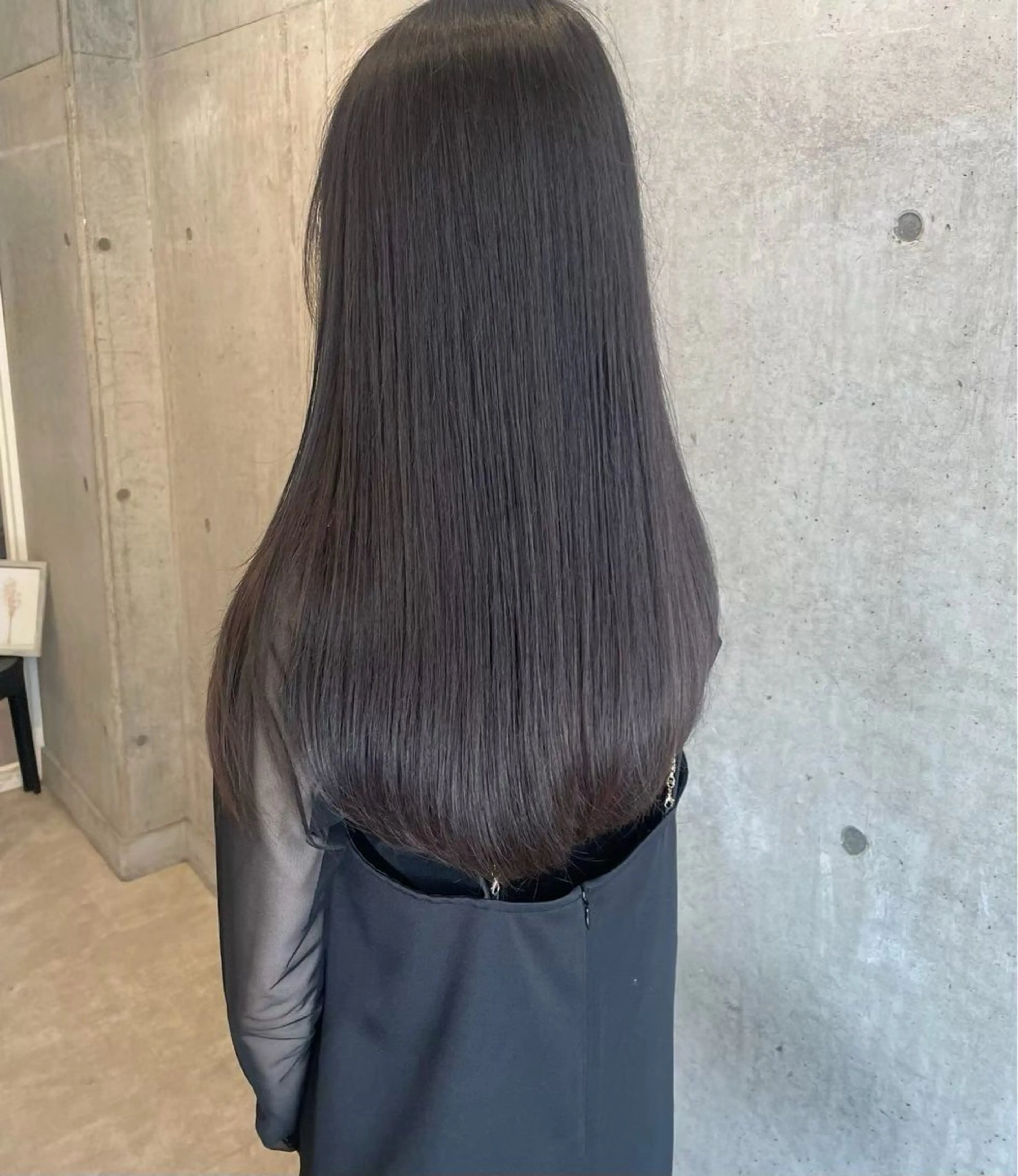 ロング カット 縮毛矯正 トリートメント ROCCA hair HARU🩵のヘアスタイル