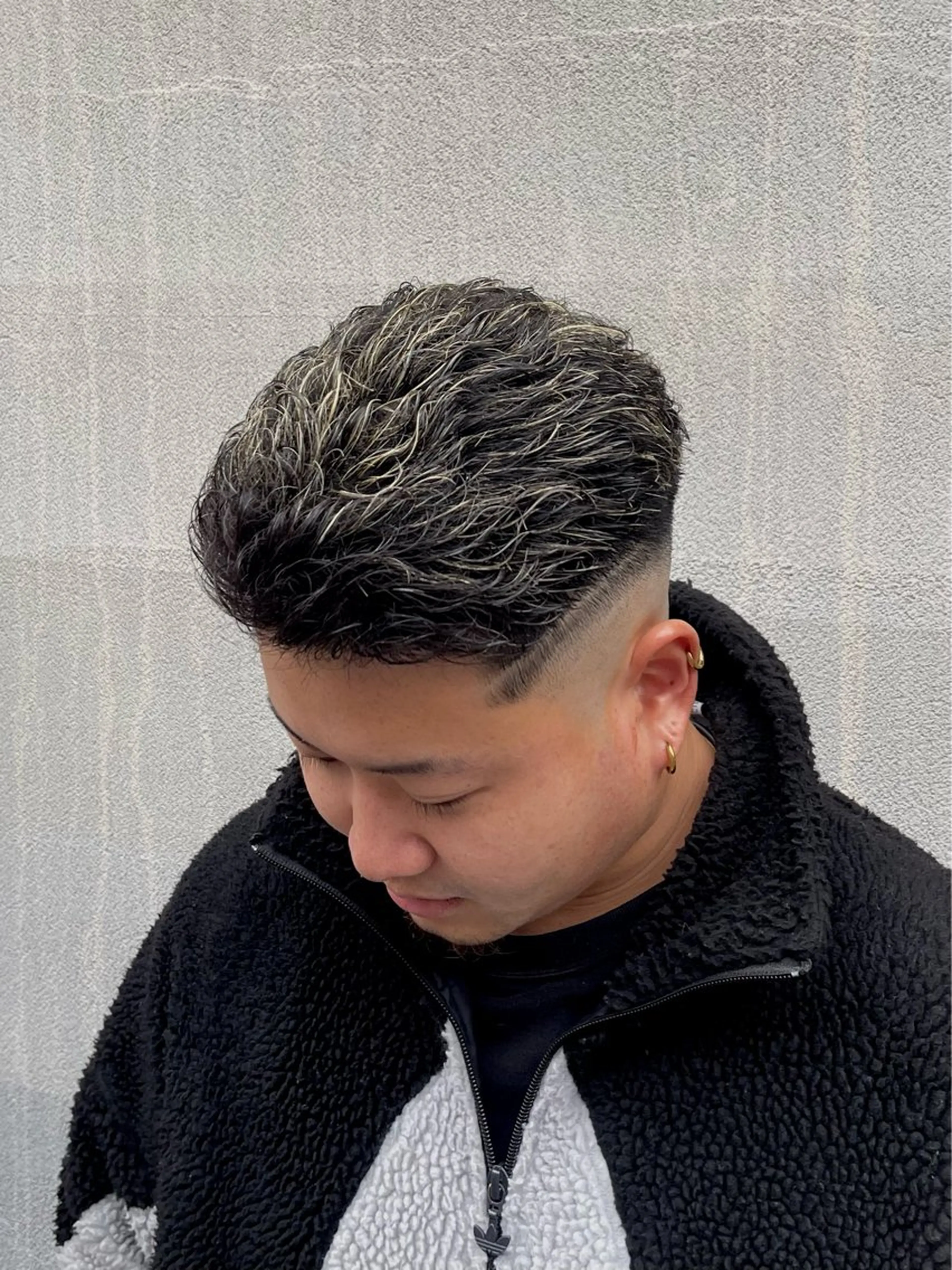ショート パーマ カット ヘアカラー 【再現性120%】 🔥龍也リュウヤ🔥のヘアスタイル