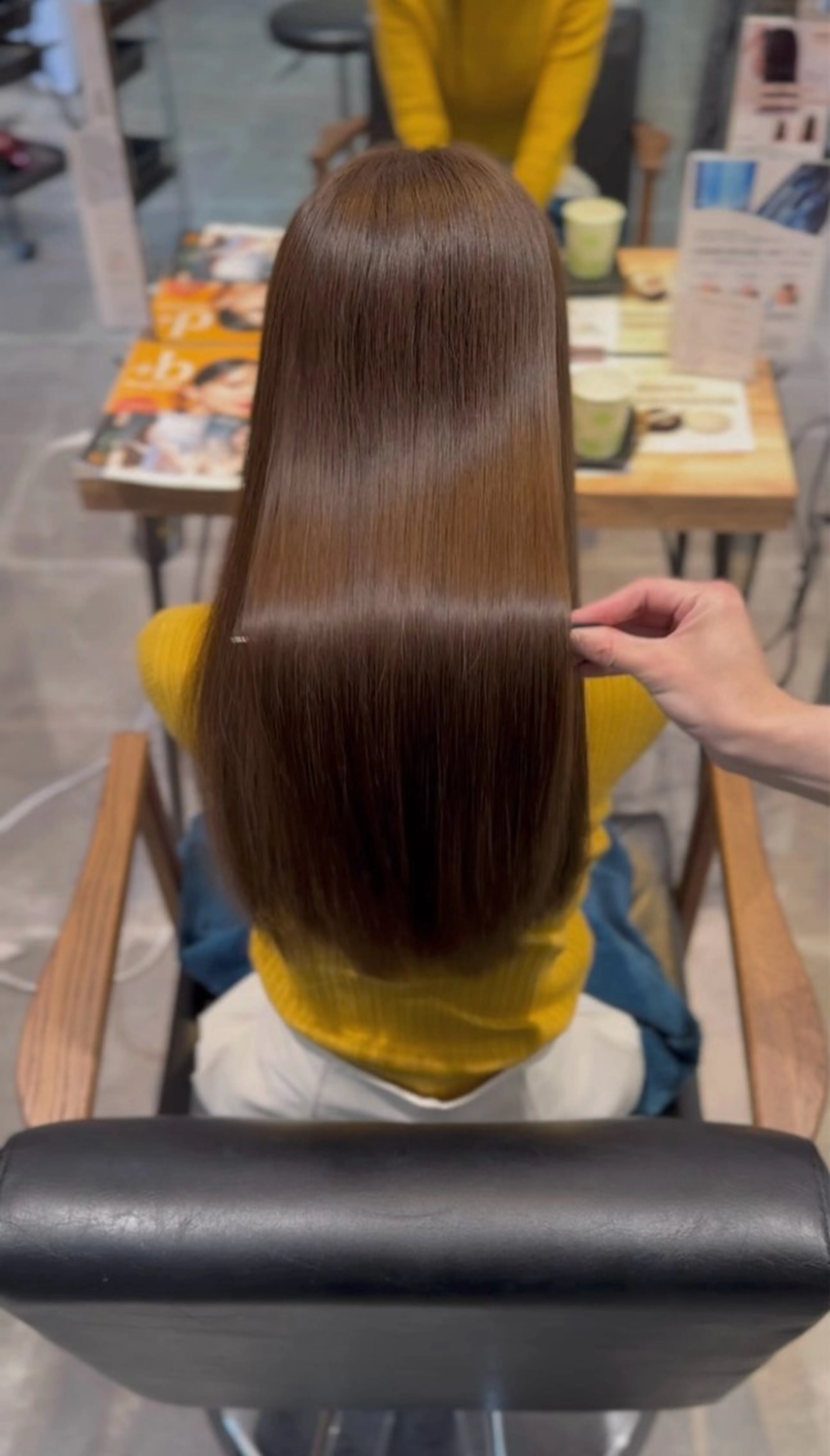 ロング カット ヘアカラー トリートメント 艶カラー /顔周り◎ 小川泰輝🫧のヘアスタイル