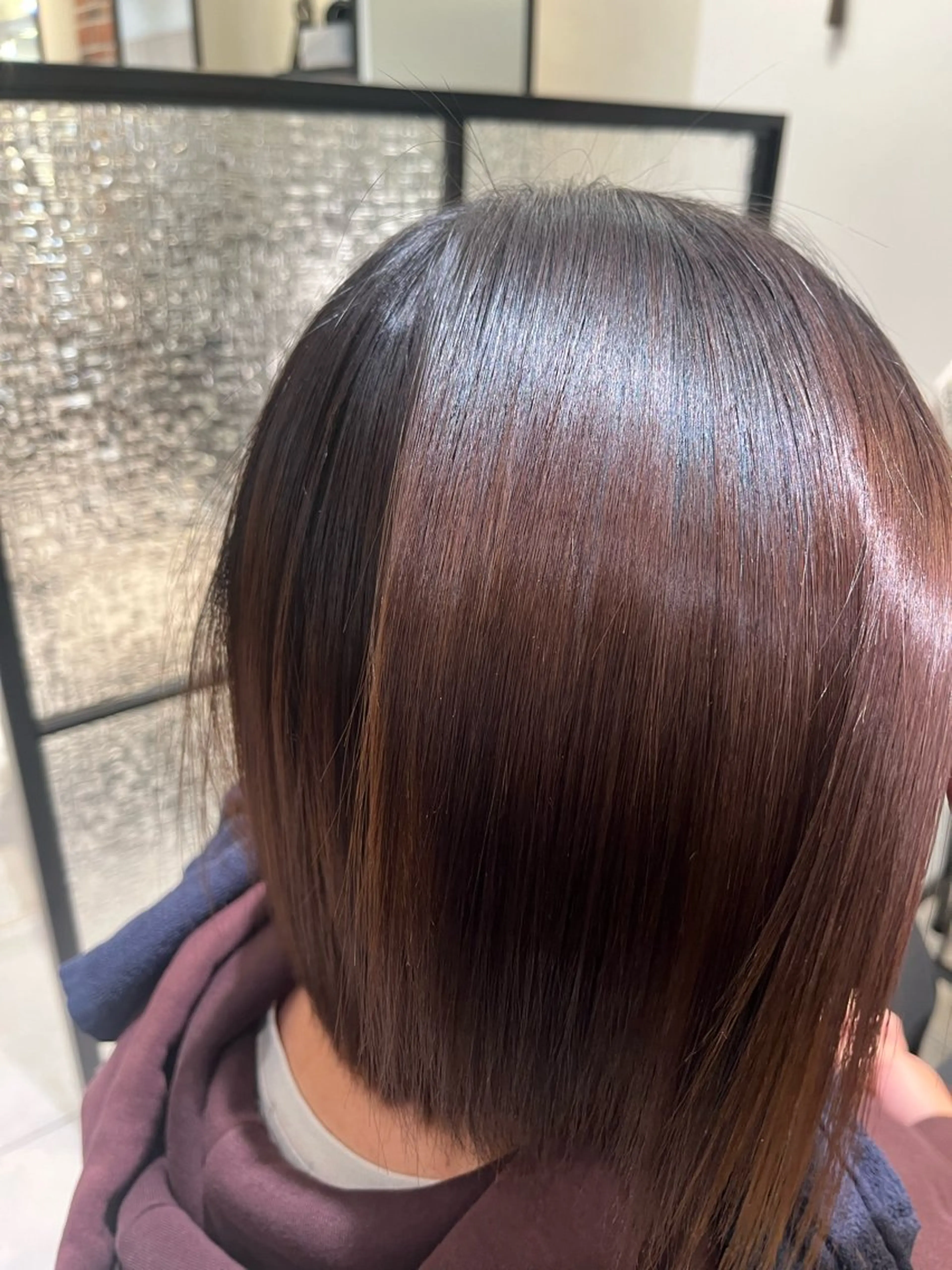 パーマ 髪質改善 ストレートパーマ ショート・ボブ・髪 質改善🧡関　玲子のヘアスタイル