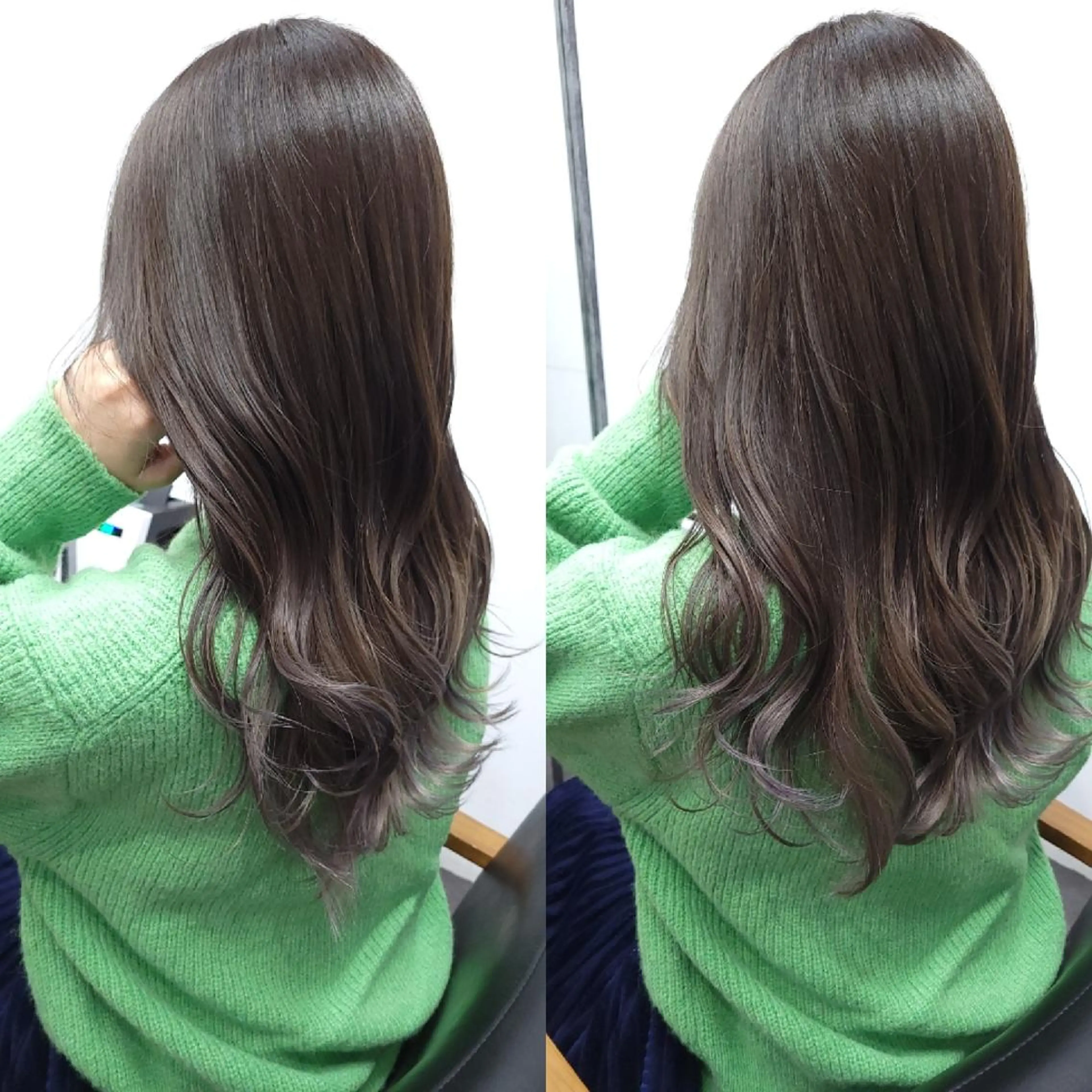 ロング 平田 広大のヘアスタイル