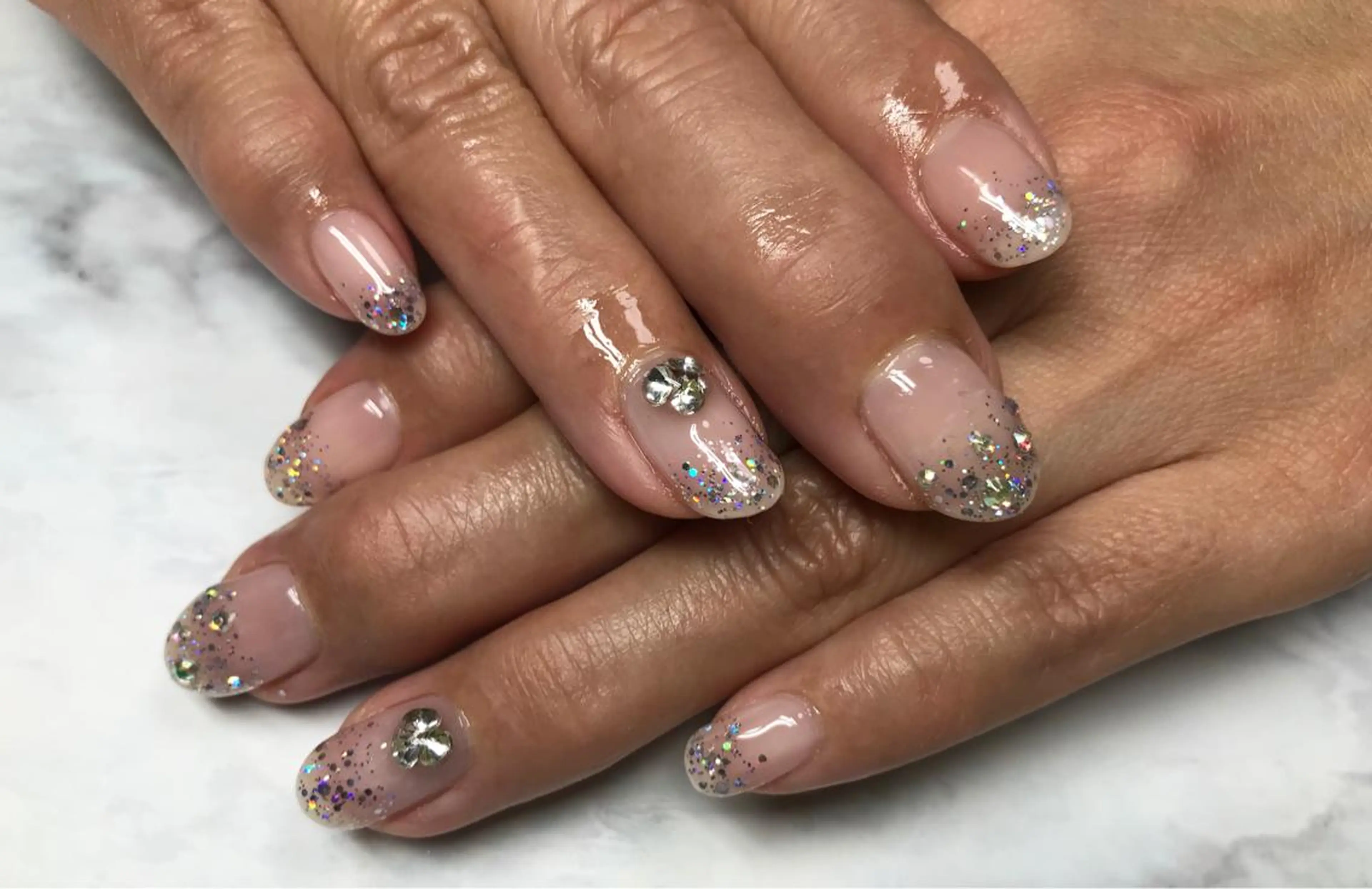 ネイル ハンドネイル Mana‪ ‪·͜· ❤︎‬のネイルデザイン