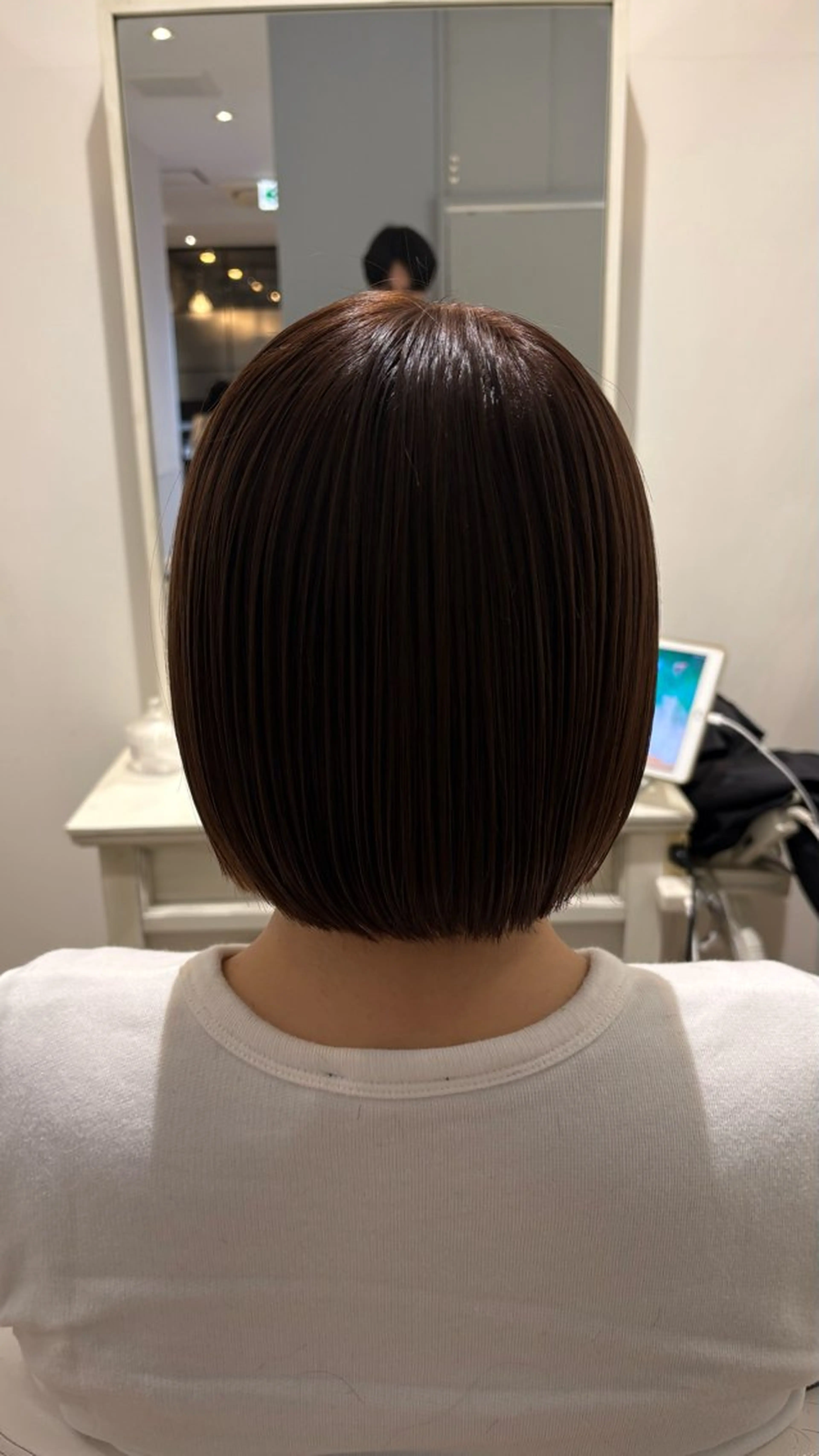 ショート カット ヘアカラー ♣️似合わせ 艶髪カラーYUUGAのヘアスタイル