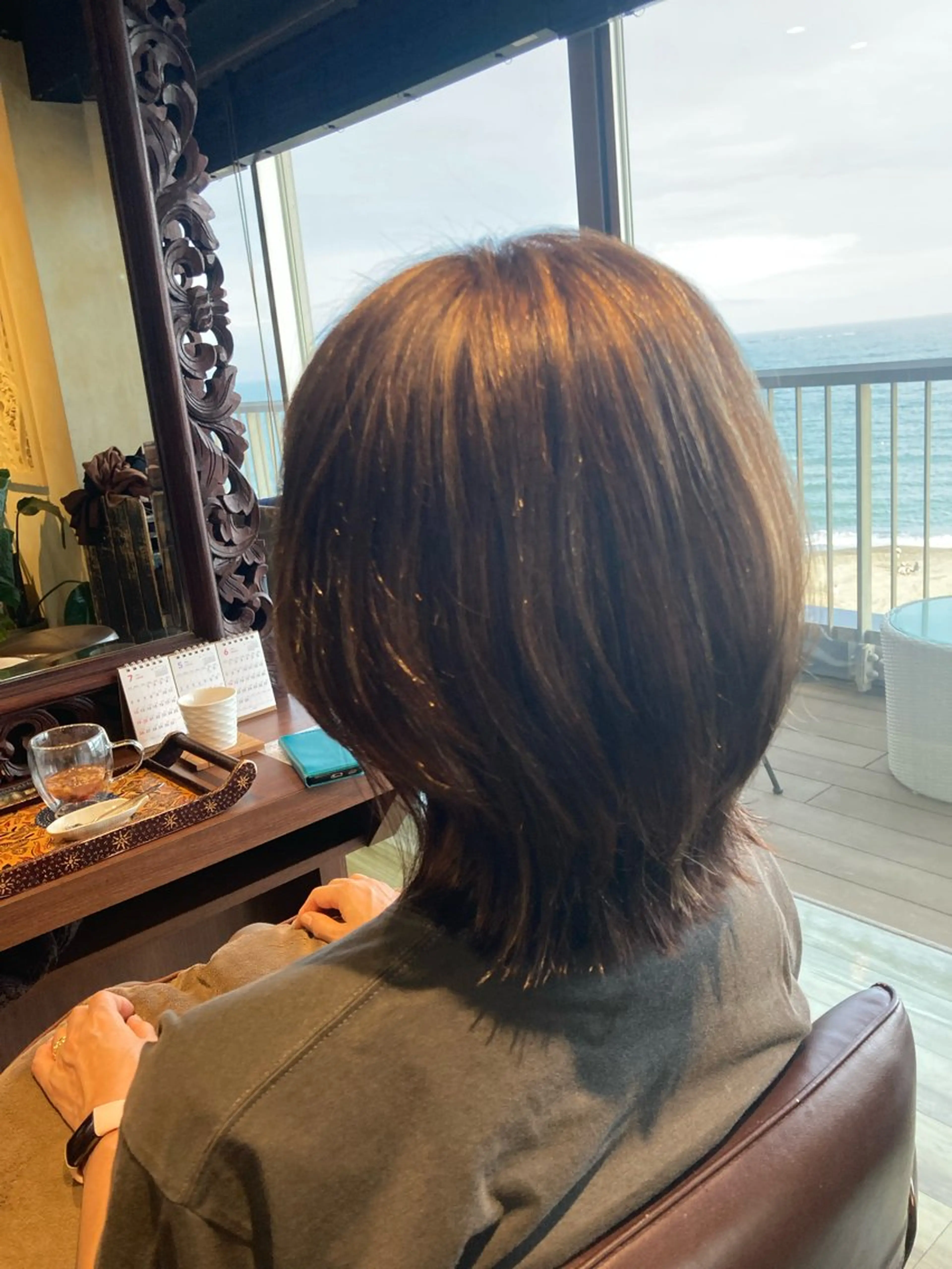 ミディアム カット ヘアカラー トリートメント 🌙似合わせ専門 照井🌙のヘアスタイル