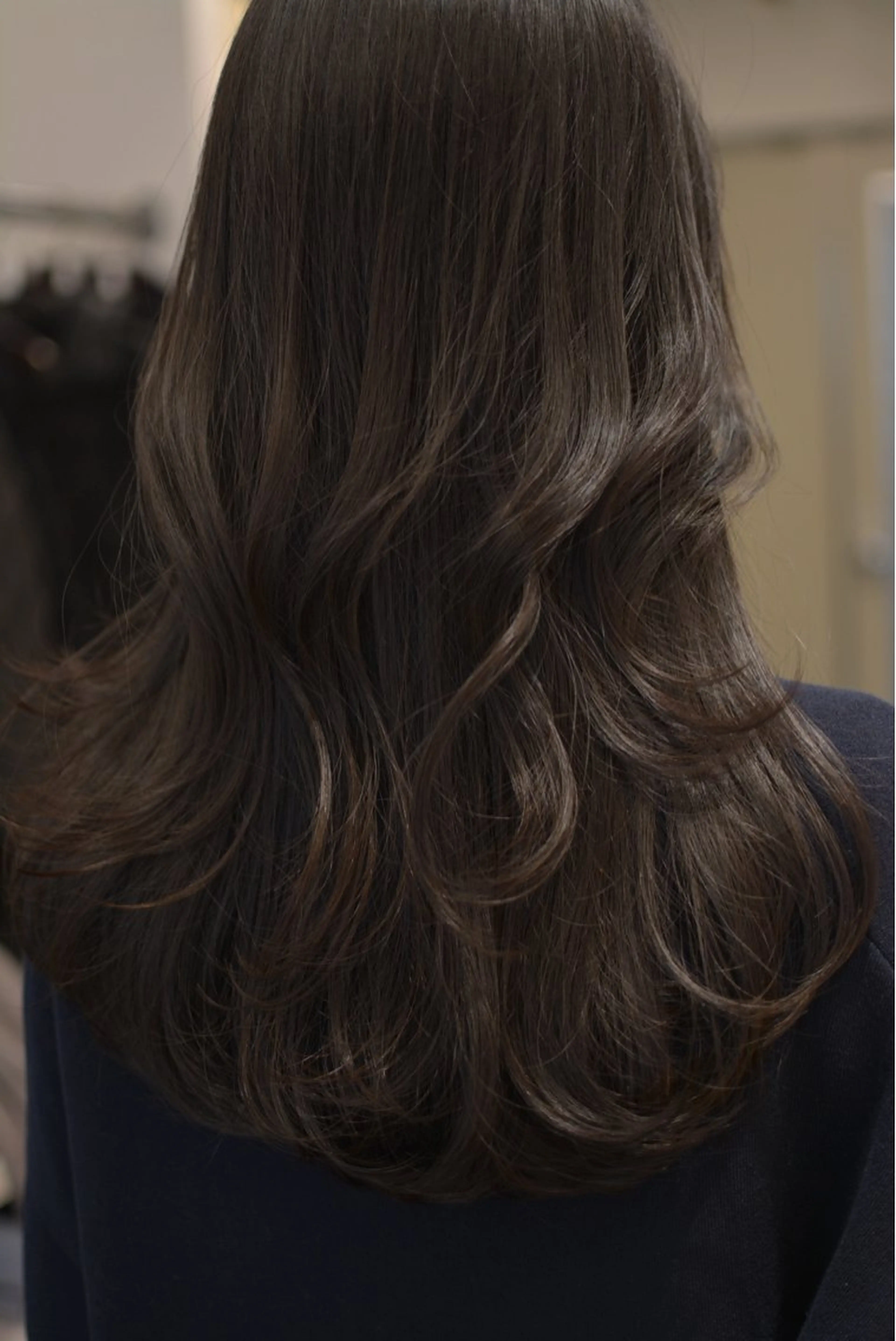 セミロング カット ヘアカラー トリートメント レイヤー/メンズ /佐藤あいら🧳👔のヘアスタイル