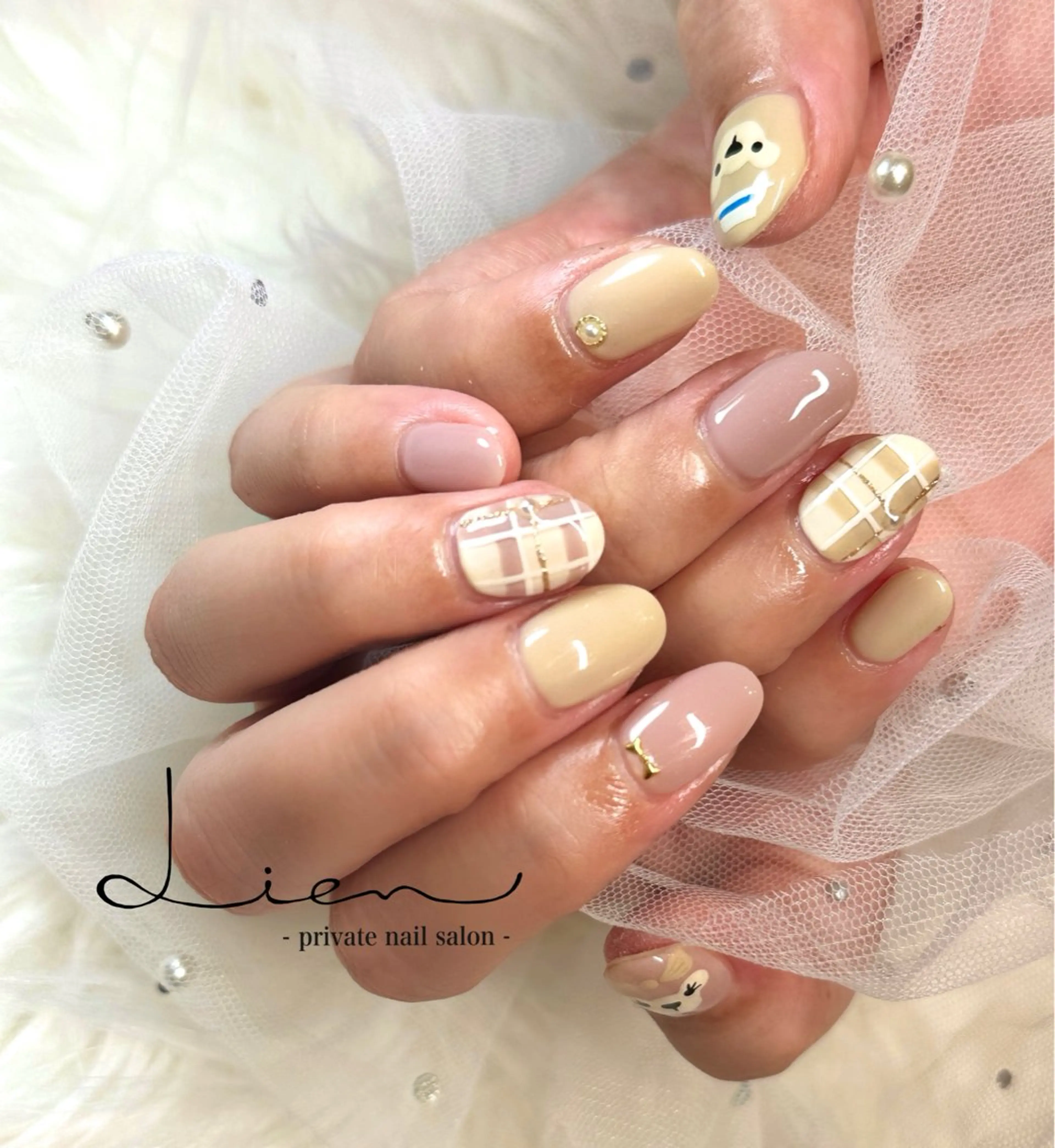 ネイル ハンドネイル Lien 【リアン】北堀江のネイルデザイン