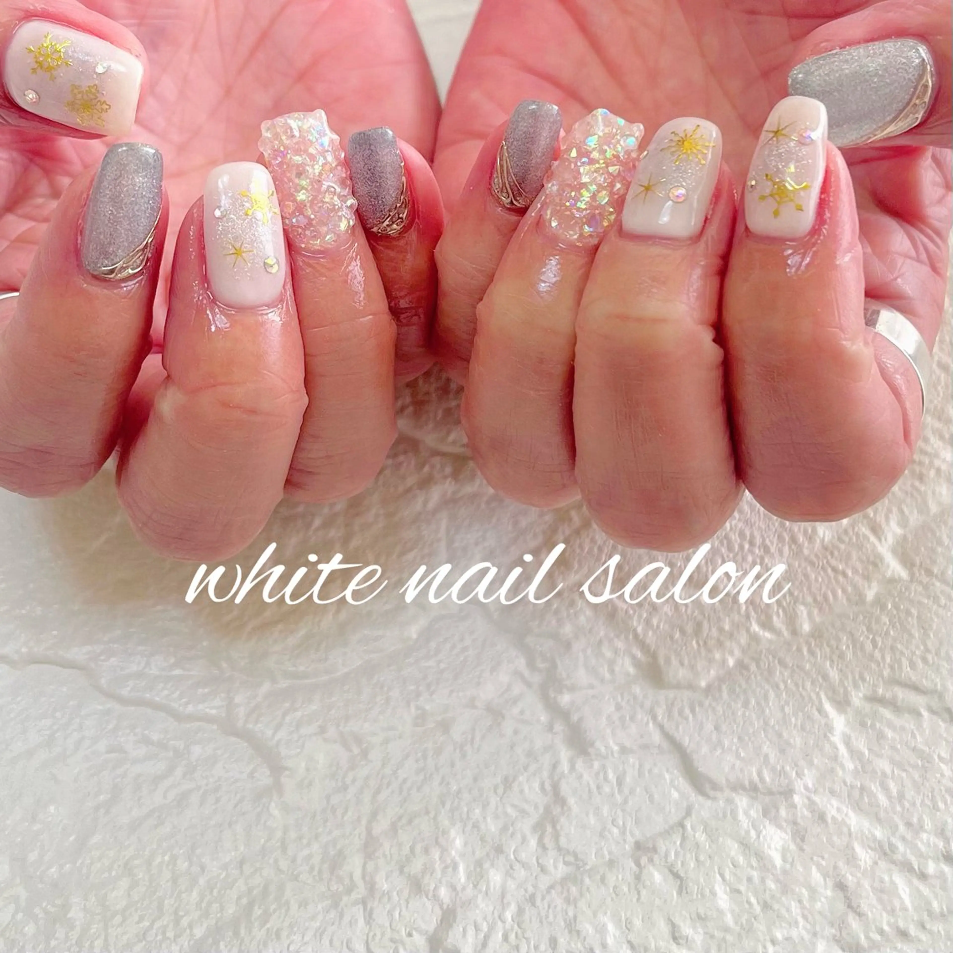 ネイル ハンドネイル white nail salonのネイルデザイン
