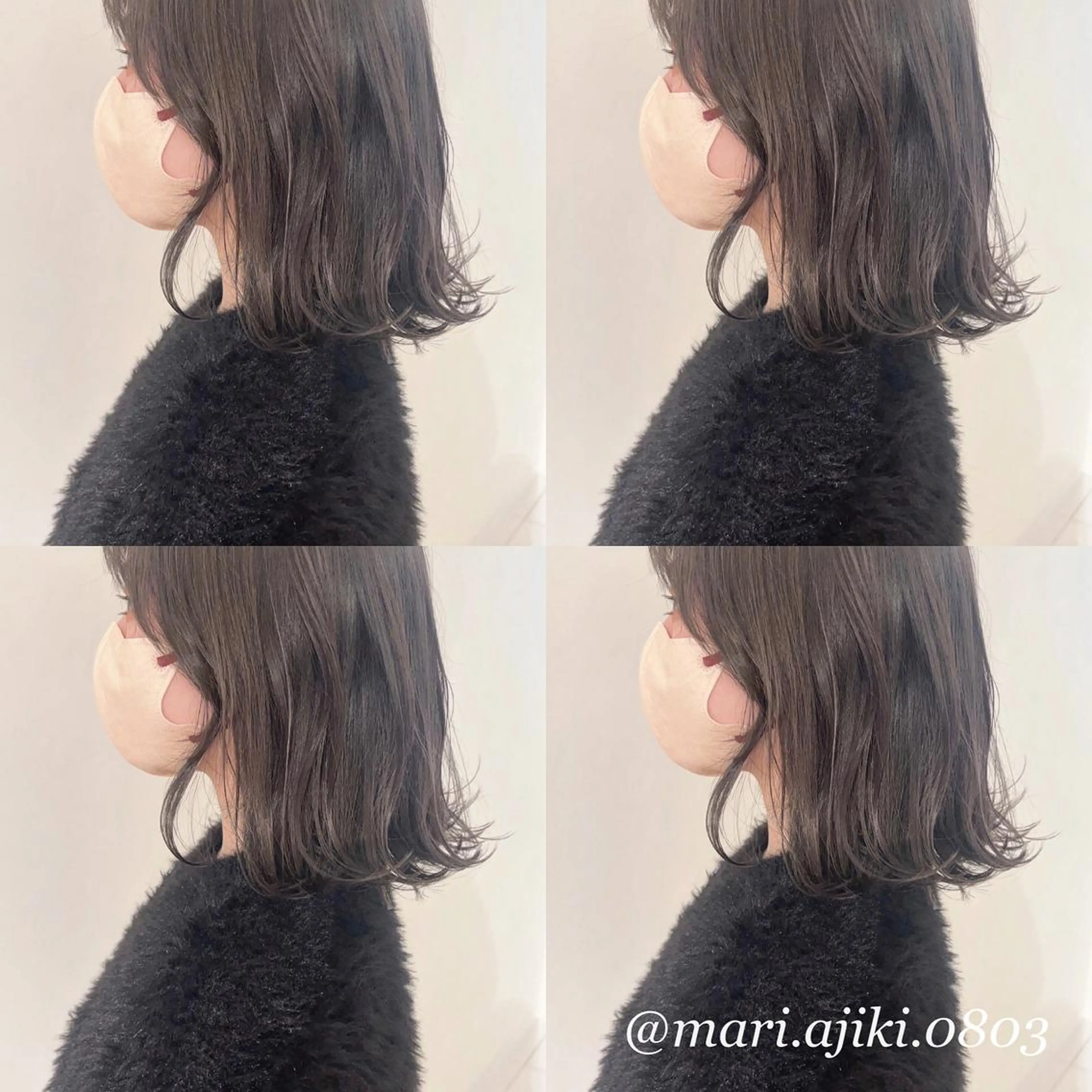 セミロング private salon  sill所属・🫧ツヤ髪個室美容室 安食茉莉🫧のヘアスタイル