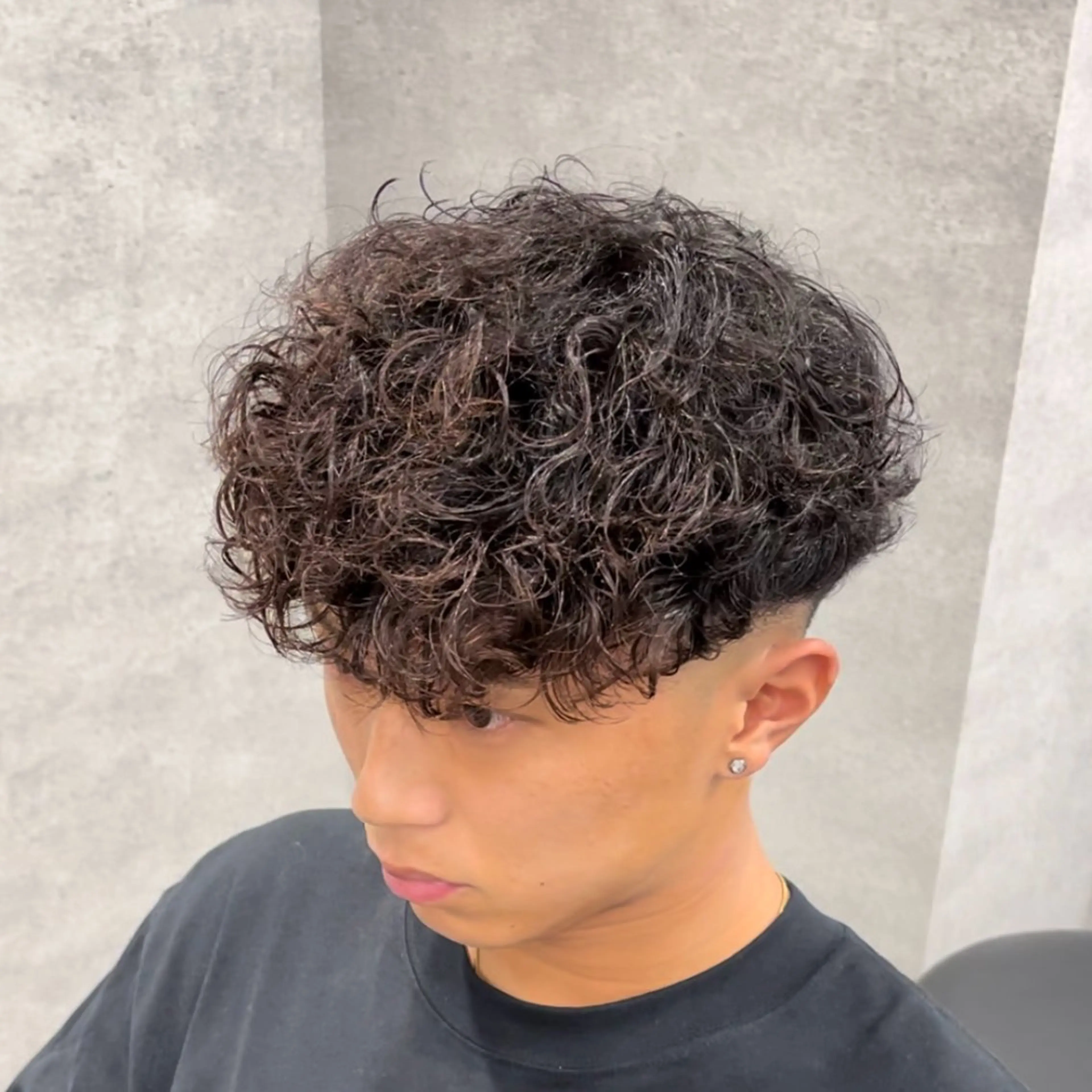パーマ メンズ メンズパーマ カット パーマ トリートメント ヘッドスパ ヘアセット 🔥メンズカット＋ パーマの達人🔥のヘアスタイル