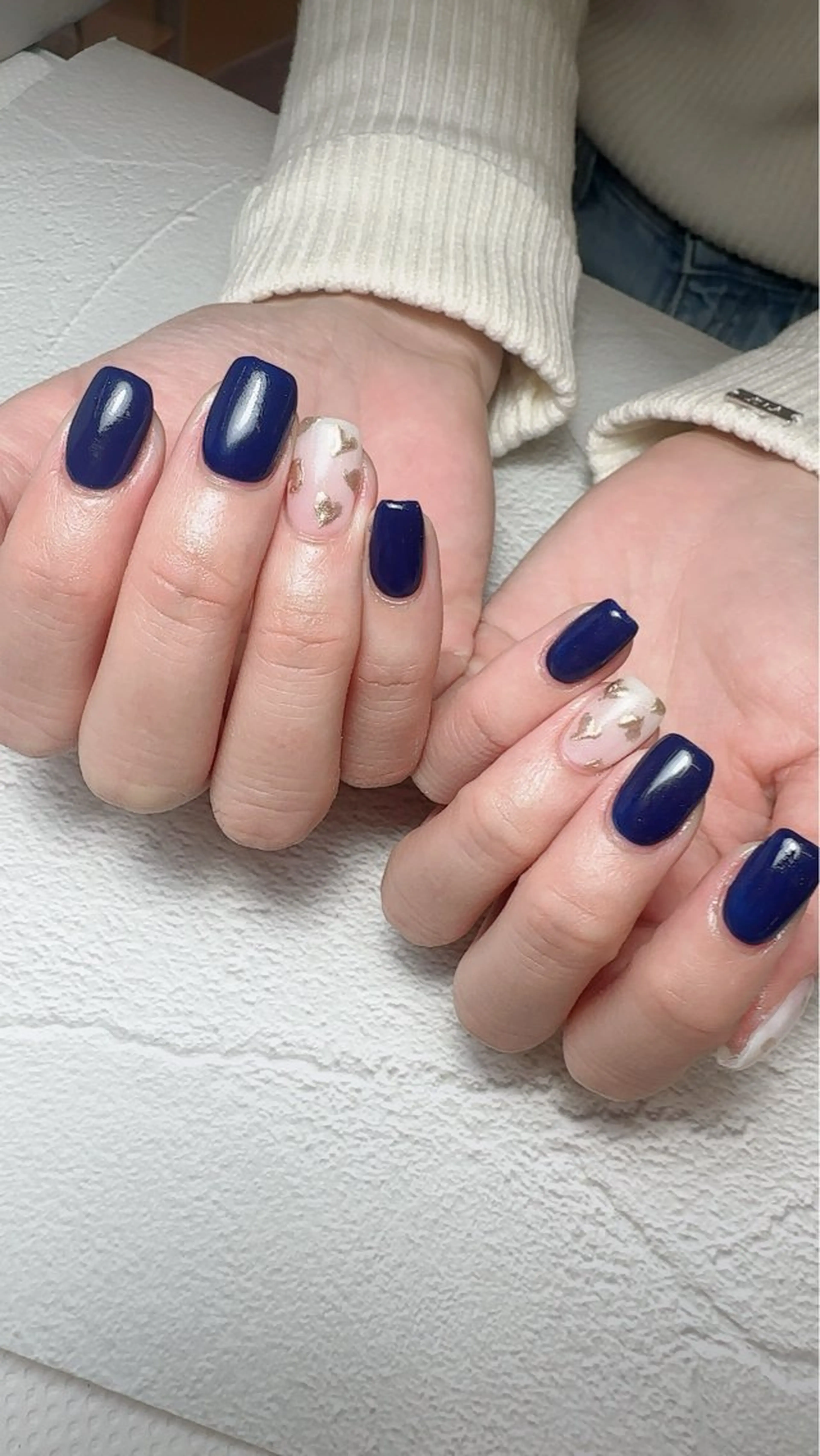 ネイル アートネイル ハート マグネットネイル 持ち込み ニュアンスネイル ハンドネイル Nailsalon Mimiy..♡のネイルデザイン