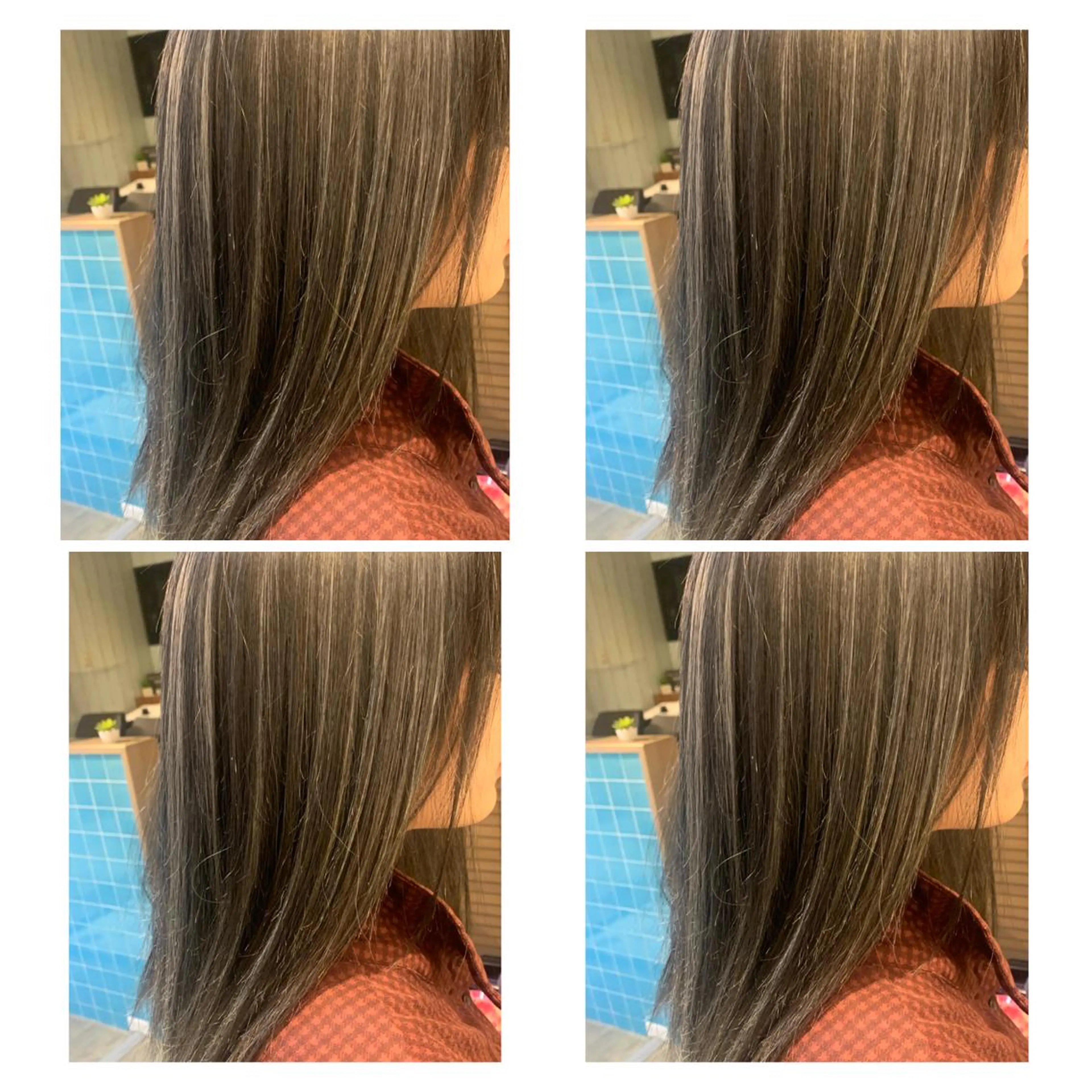 カラー ハイライトカラー 店長🩶髪質改善艶髪 ℍ𝔸ℝ𝕌𝕂𝔸のヘアスタイル