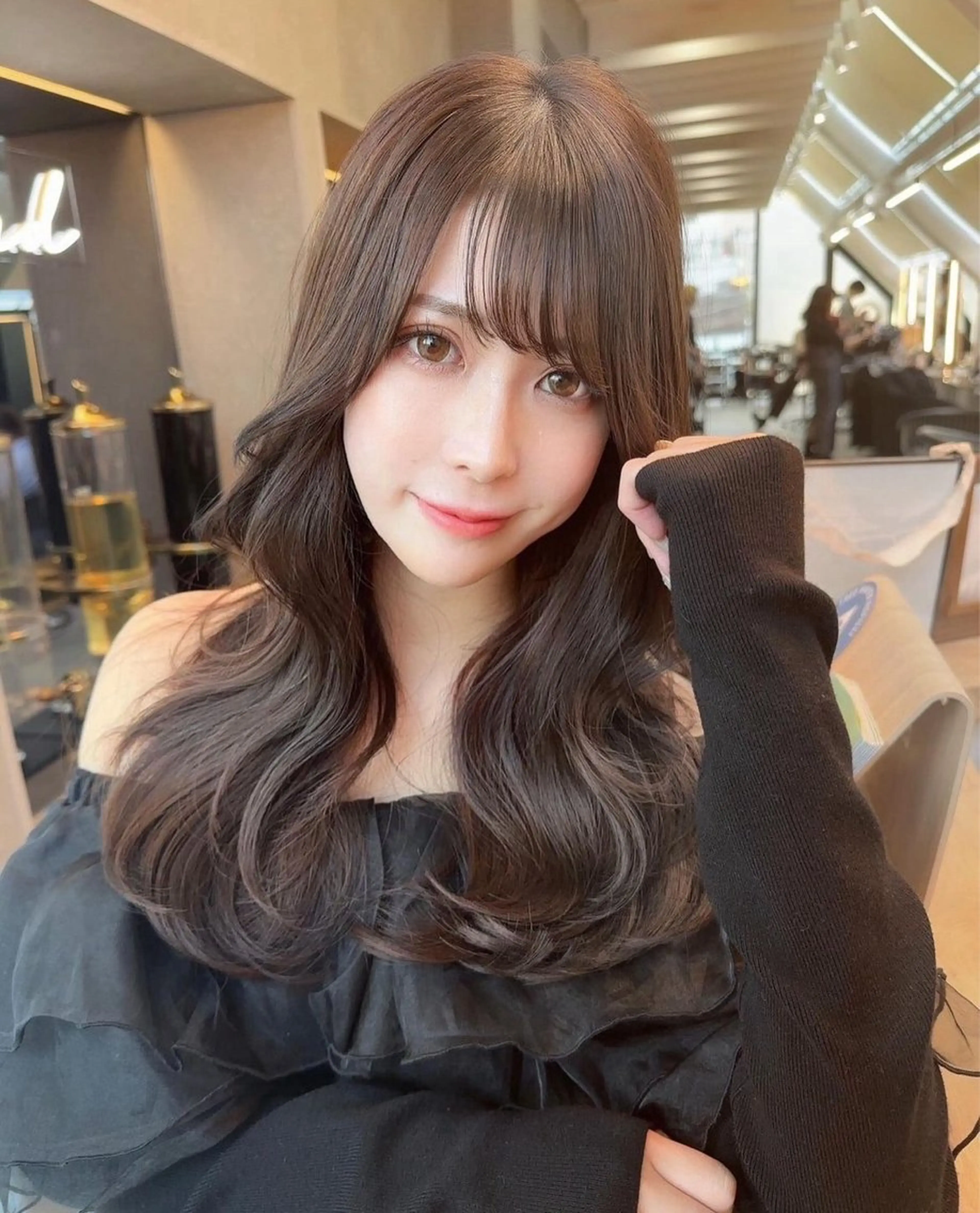 【12月平日限定✨】ダメージレス✨ブリーチなしダブルカラー＋整えカット➕トリートメントの写真