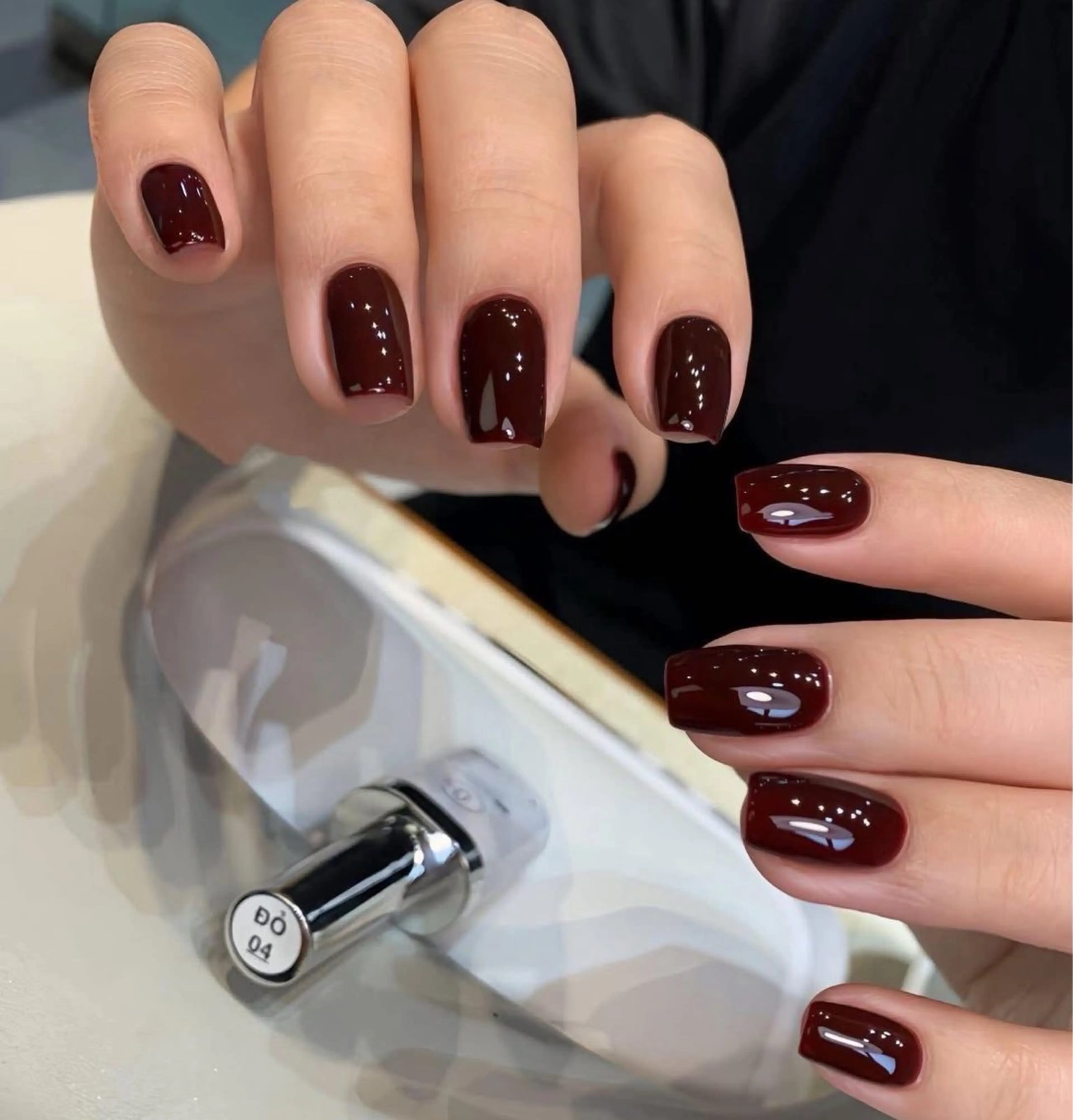 ネイル ハンドネイル 🎀PG🩵 ネイルサロンのネイルデザイン