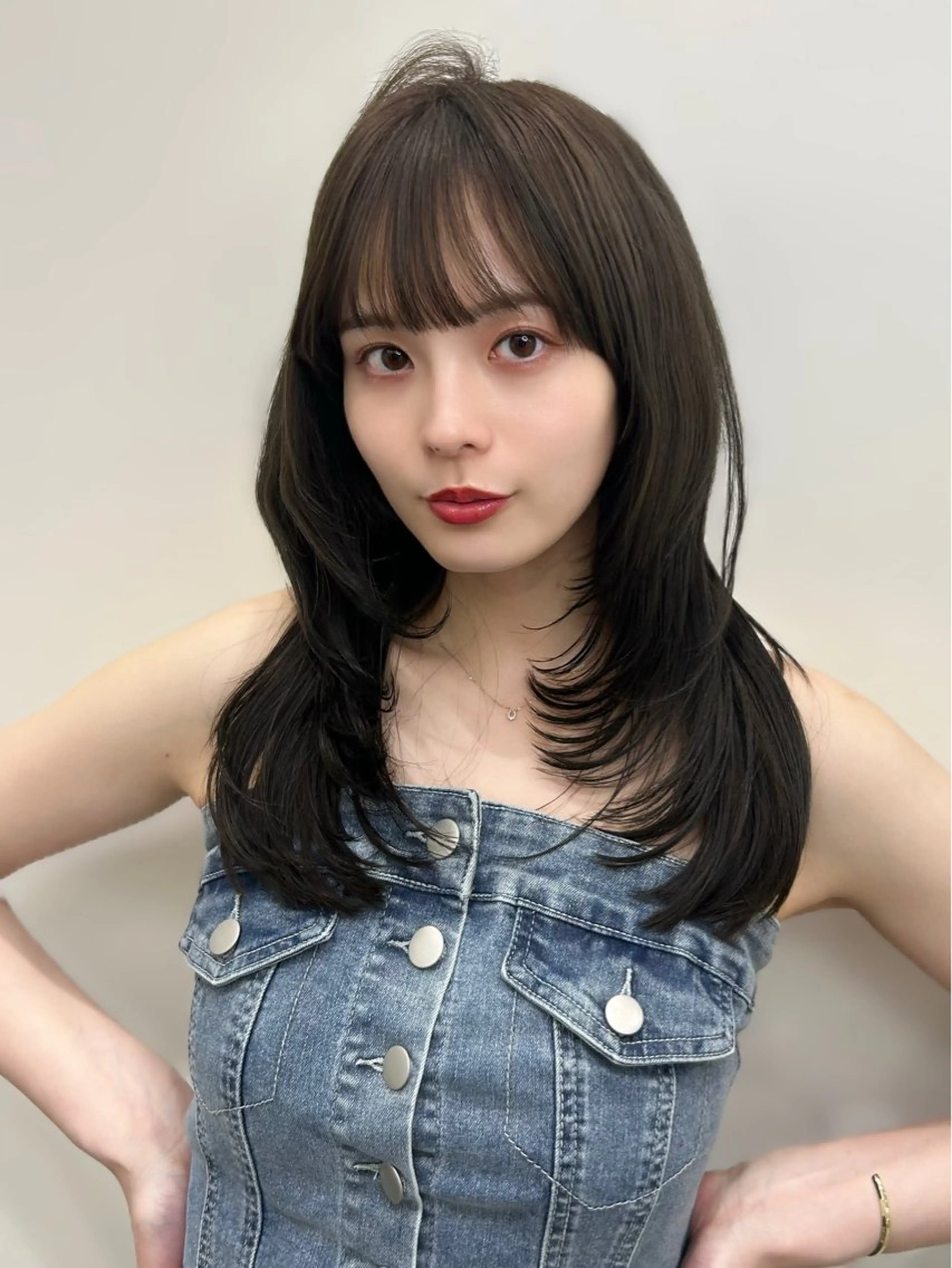 ミディアム PULSE ASAHIのヘアスタイル