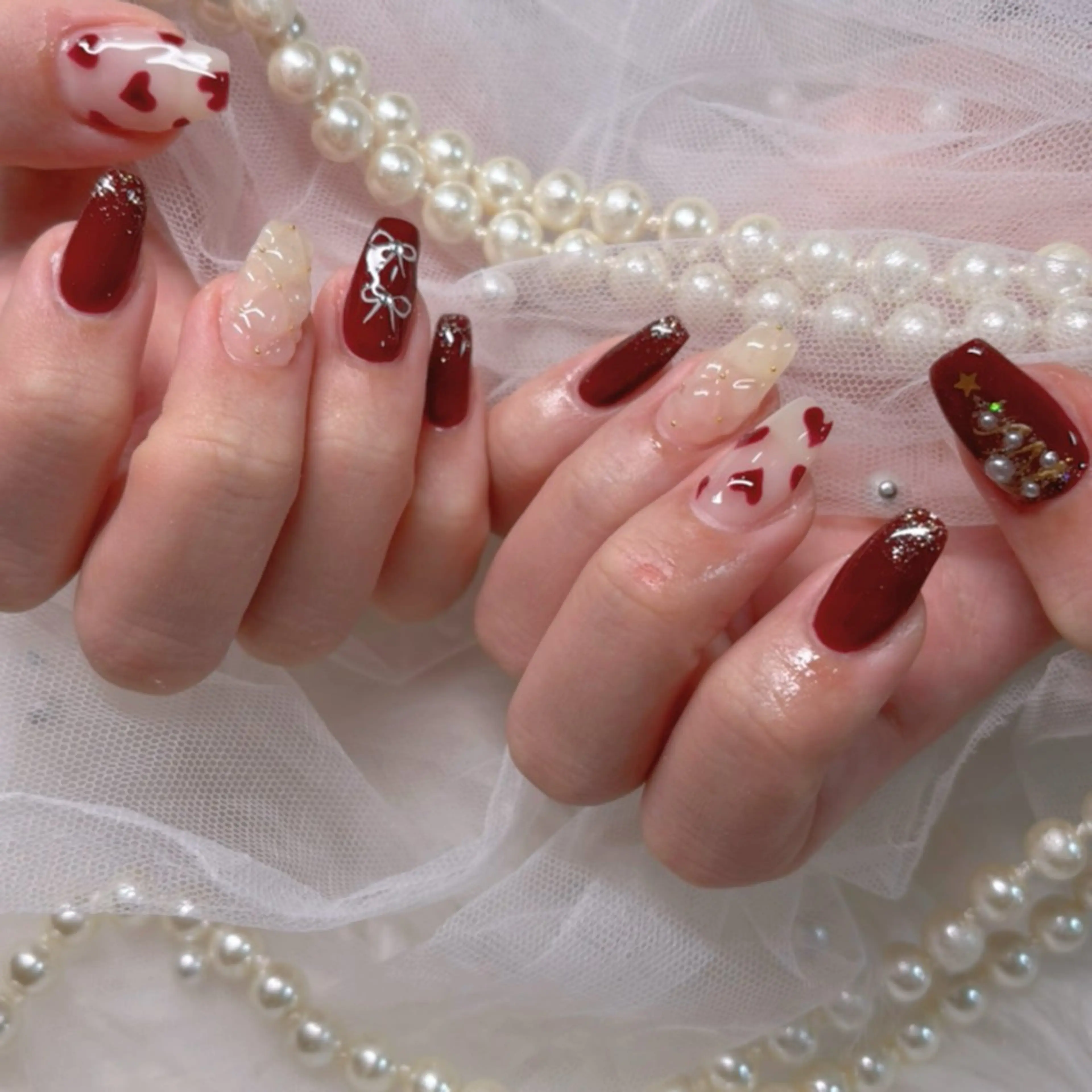 ネイル 安部 沙織のネイルデザイン