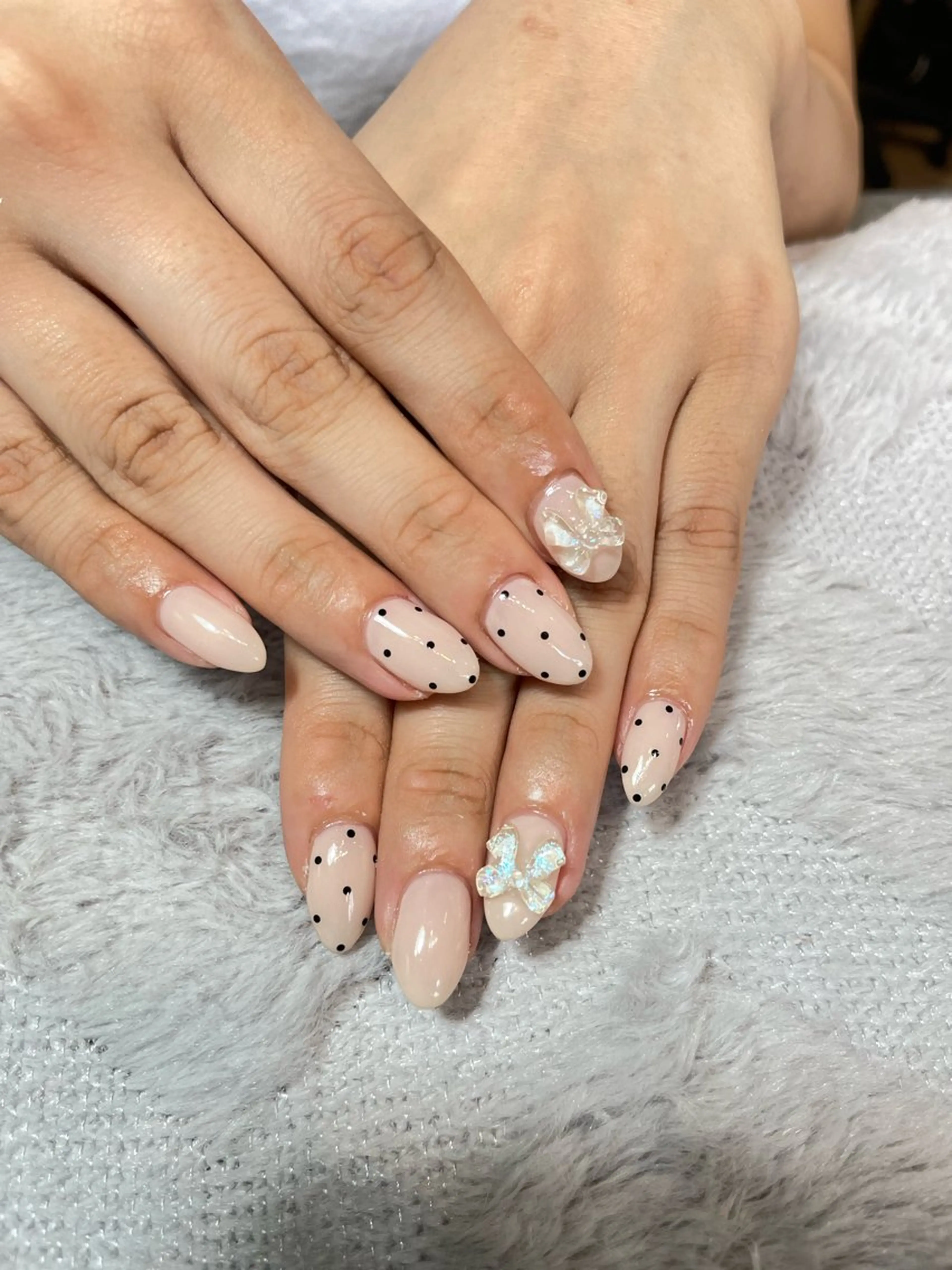 ネイル ガーリー 🫧Sunrich lu🤍のネイルデザイン