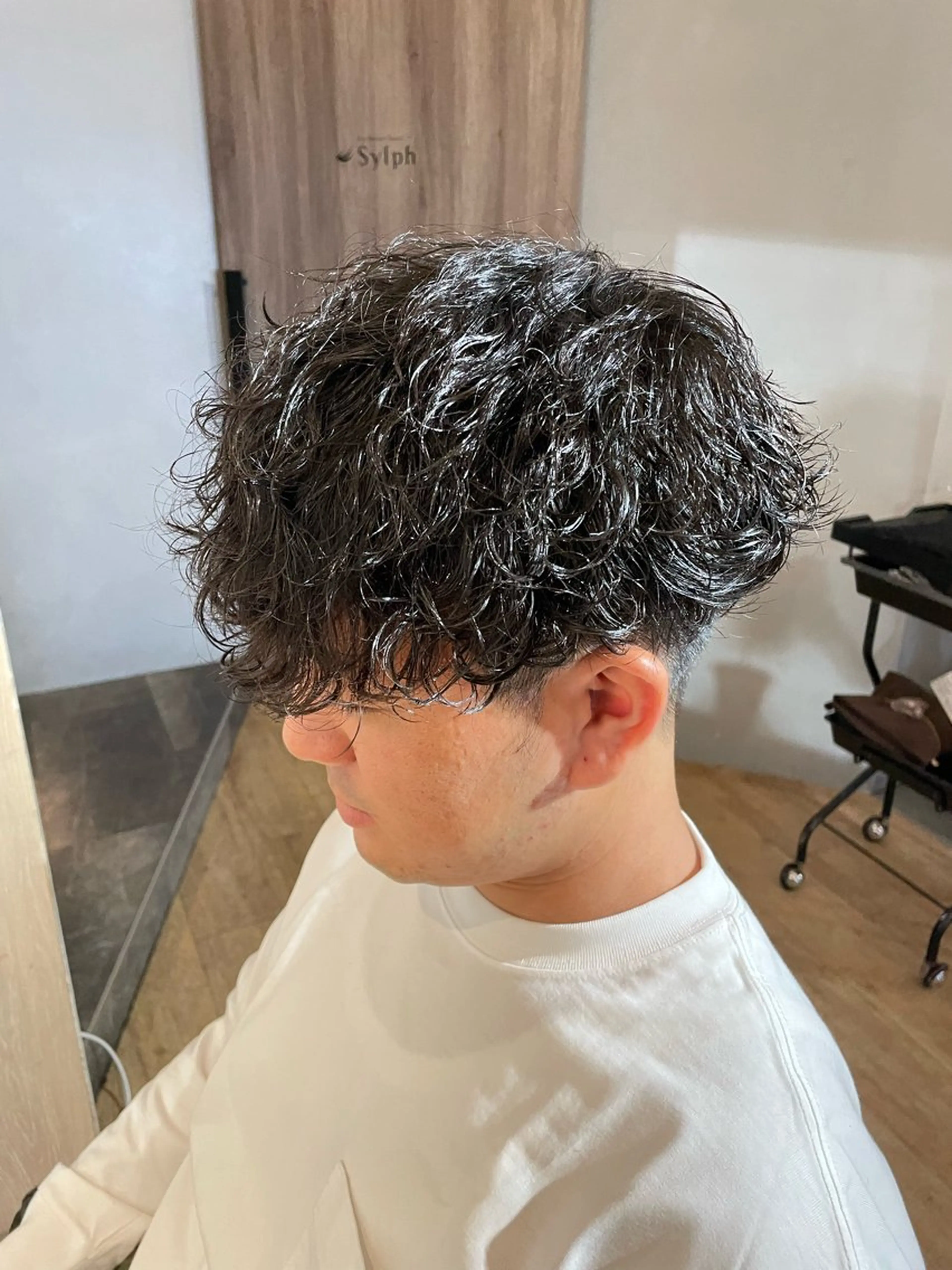 パーマ カット パーマ メンズパーマ梅田 ・川副史晶のヘアスタイル