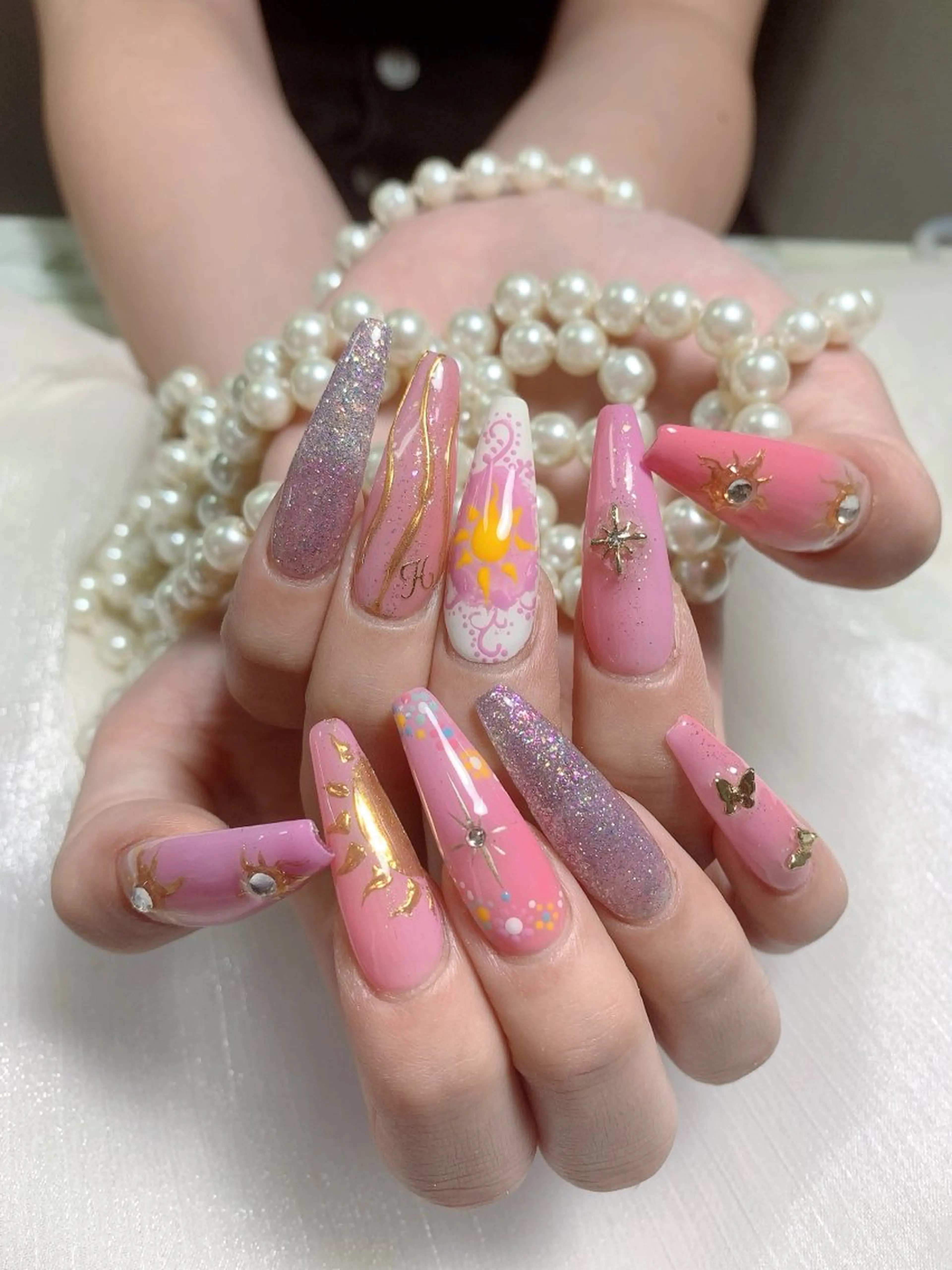 ネイル ハンドネイル EN salon💅 🦋もり💕のネイルデザイン