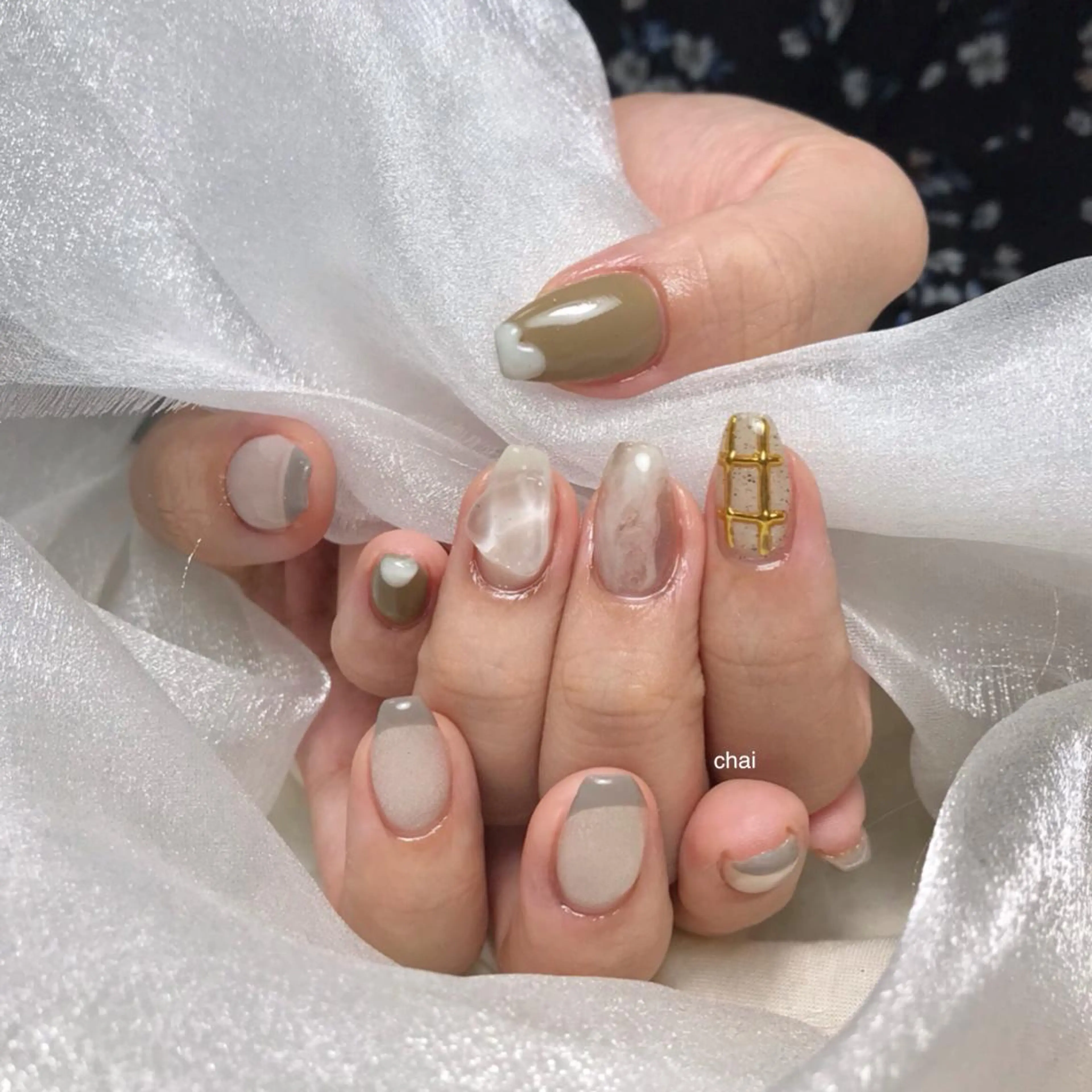 ネイル ハンドネイル 💅chainail _aiのネイルデザイン