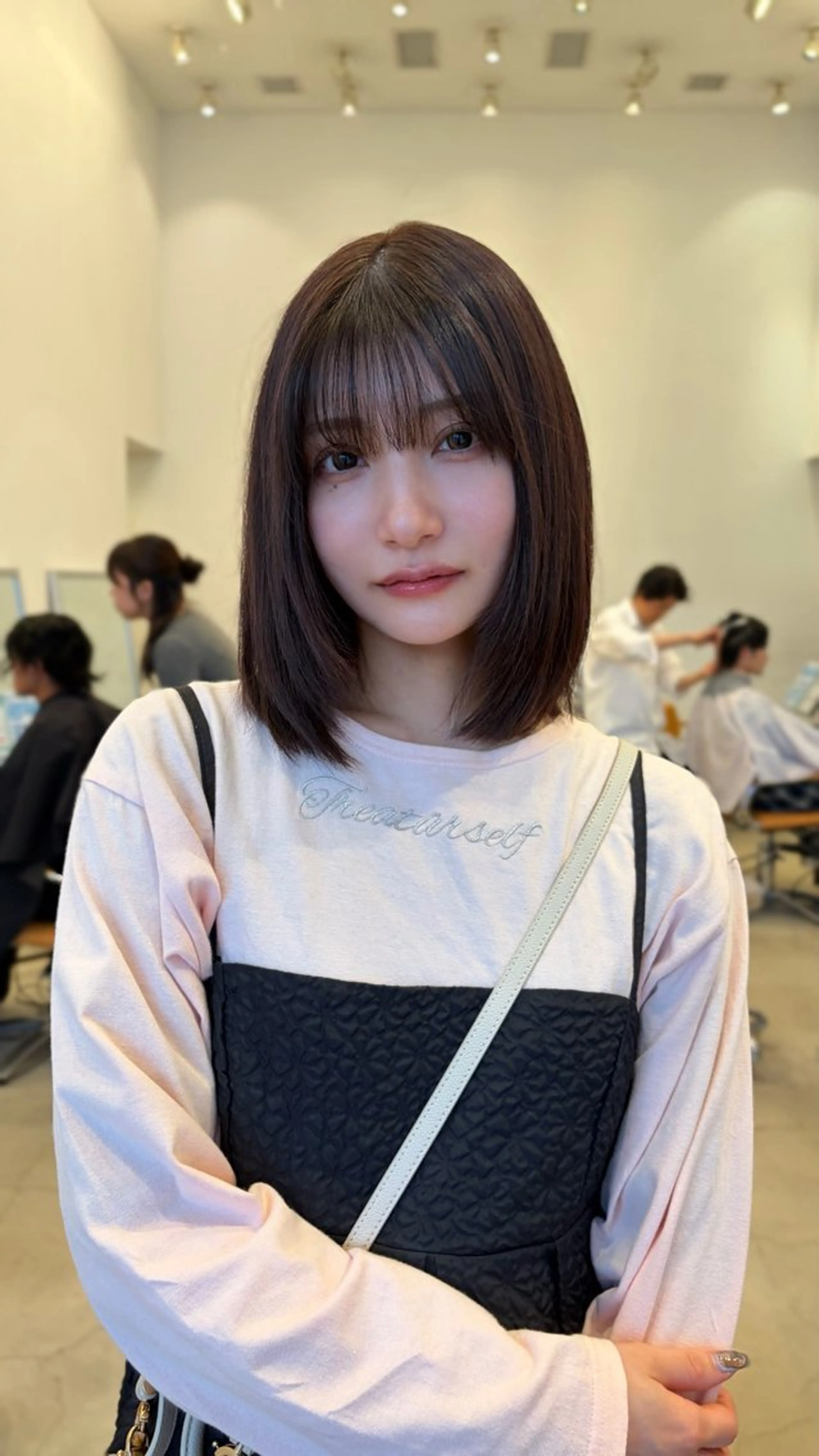 ショート ヘアカラー 羽鳥 菜々子のヘアスタイル