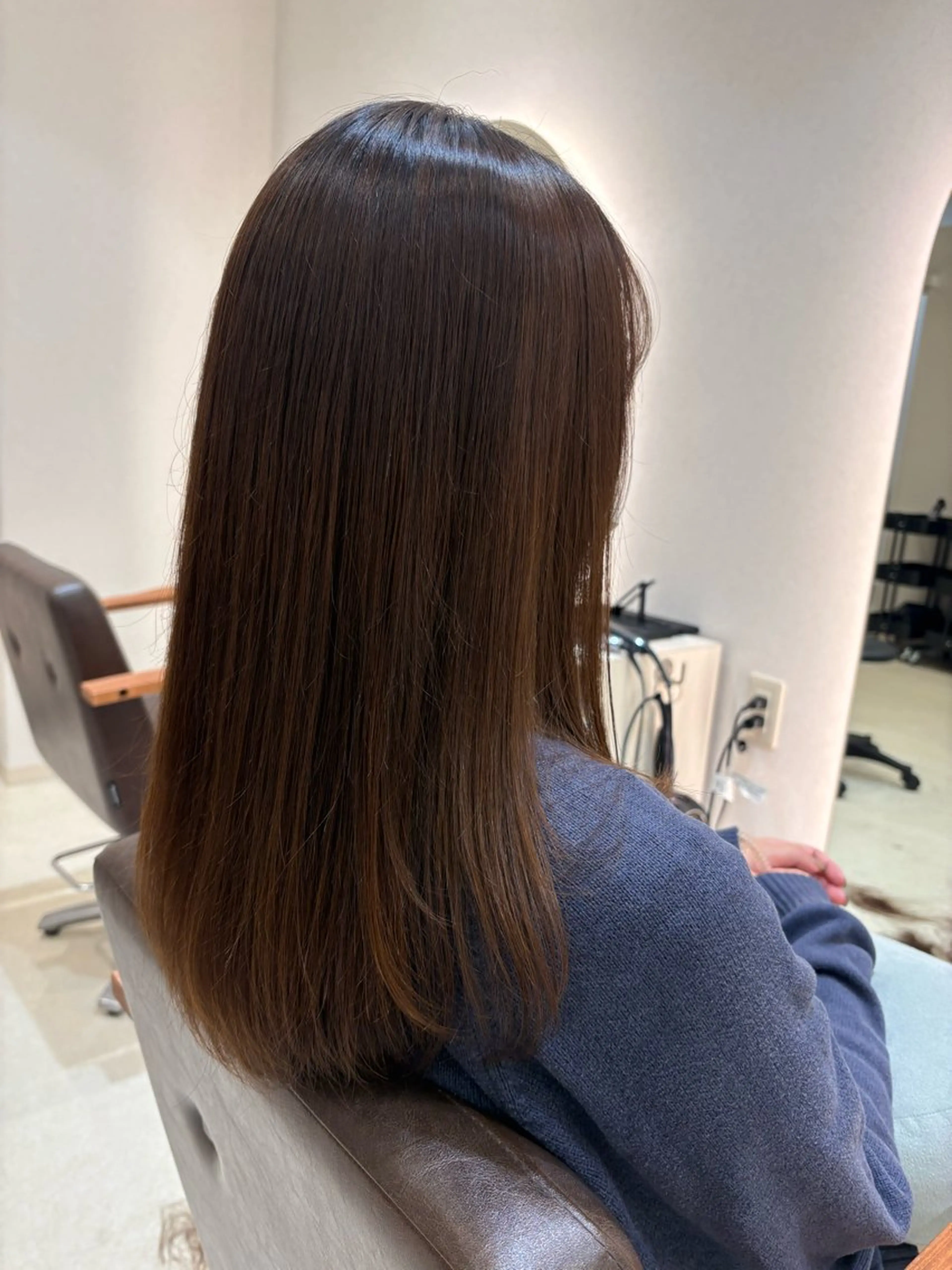 ロング ゆうな VISAGE dioのヘアスタイル