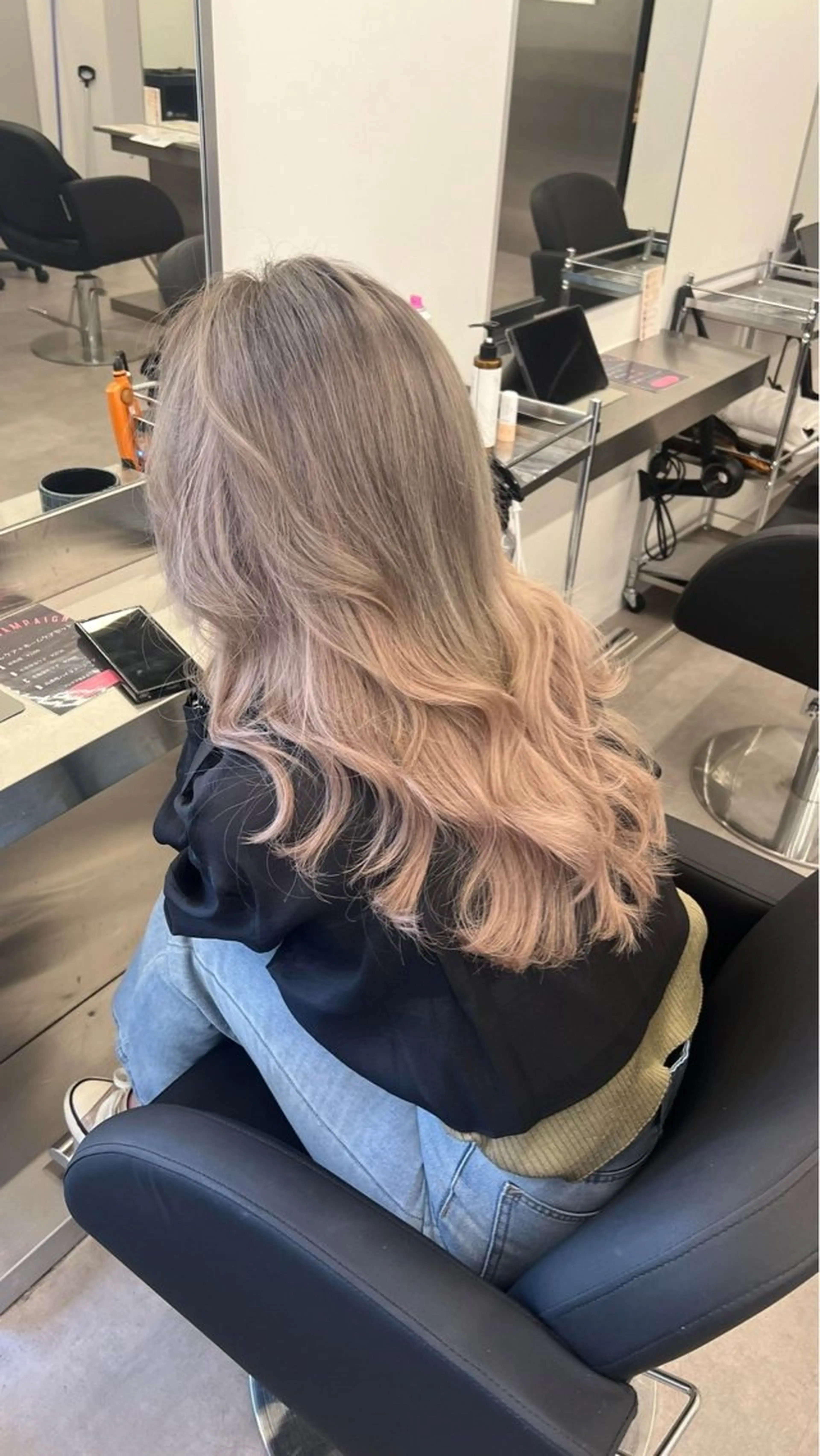 ロング カット ヘアカラー トリートメント エクステ 似合わせカラー ブリーチ/店長レンのヘアスタイル