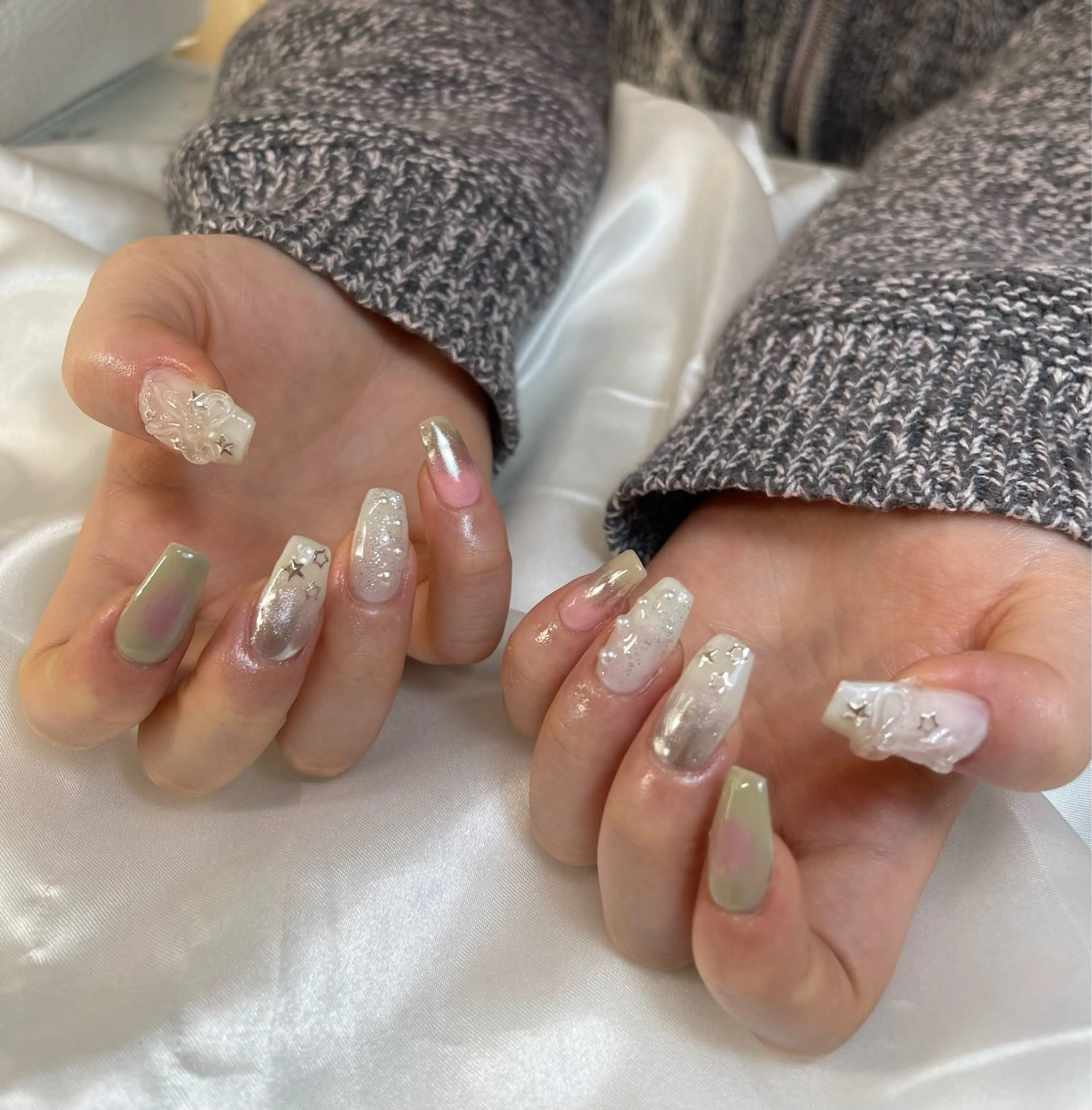 ネイル ハンドネイル ハンドケア hina nailのネイルデザイン