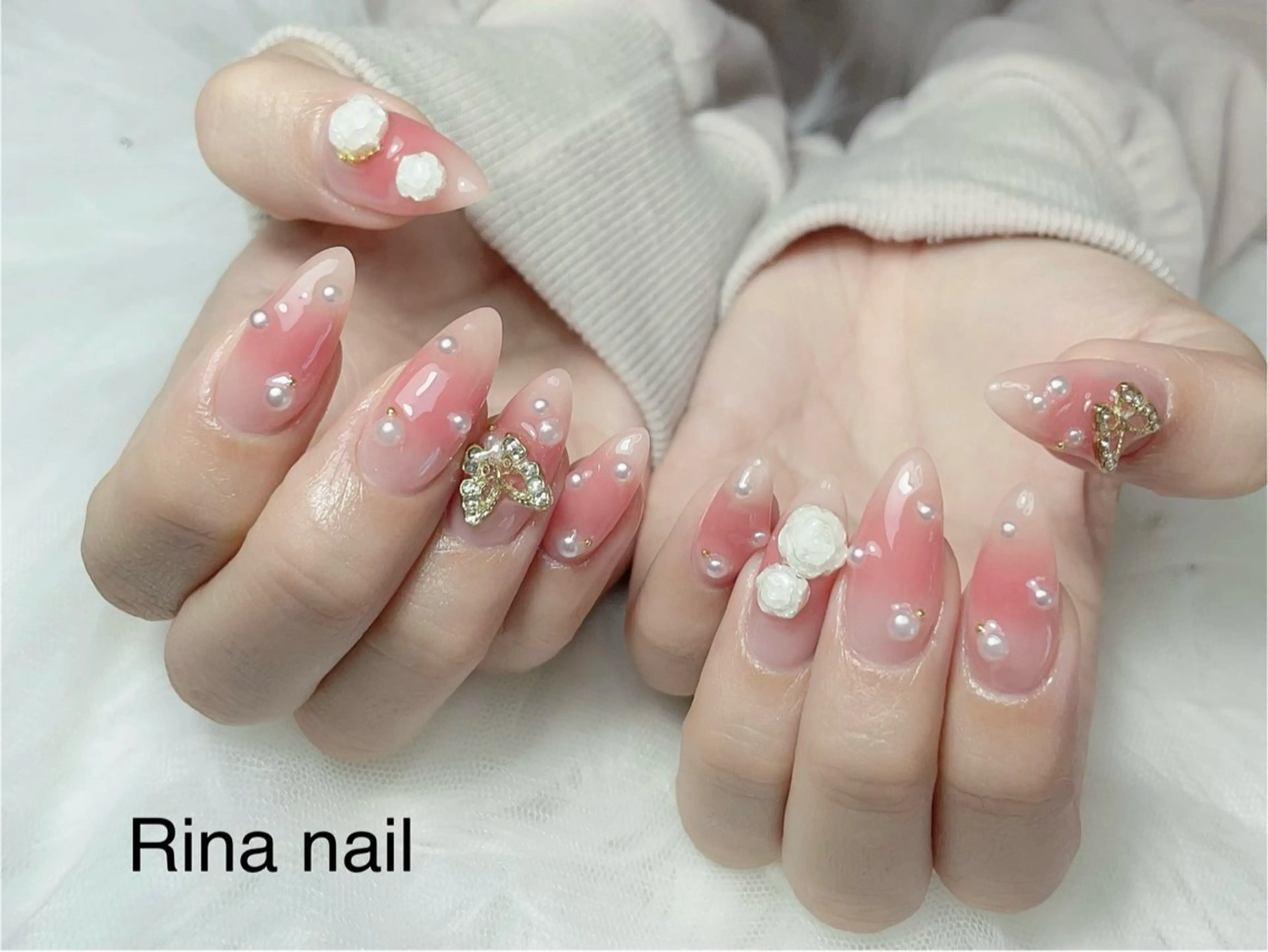 ネイル ハンドネイル リナネイルサロン 松戸八柱所属・リナ ネイルサロンのネイルデザイン