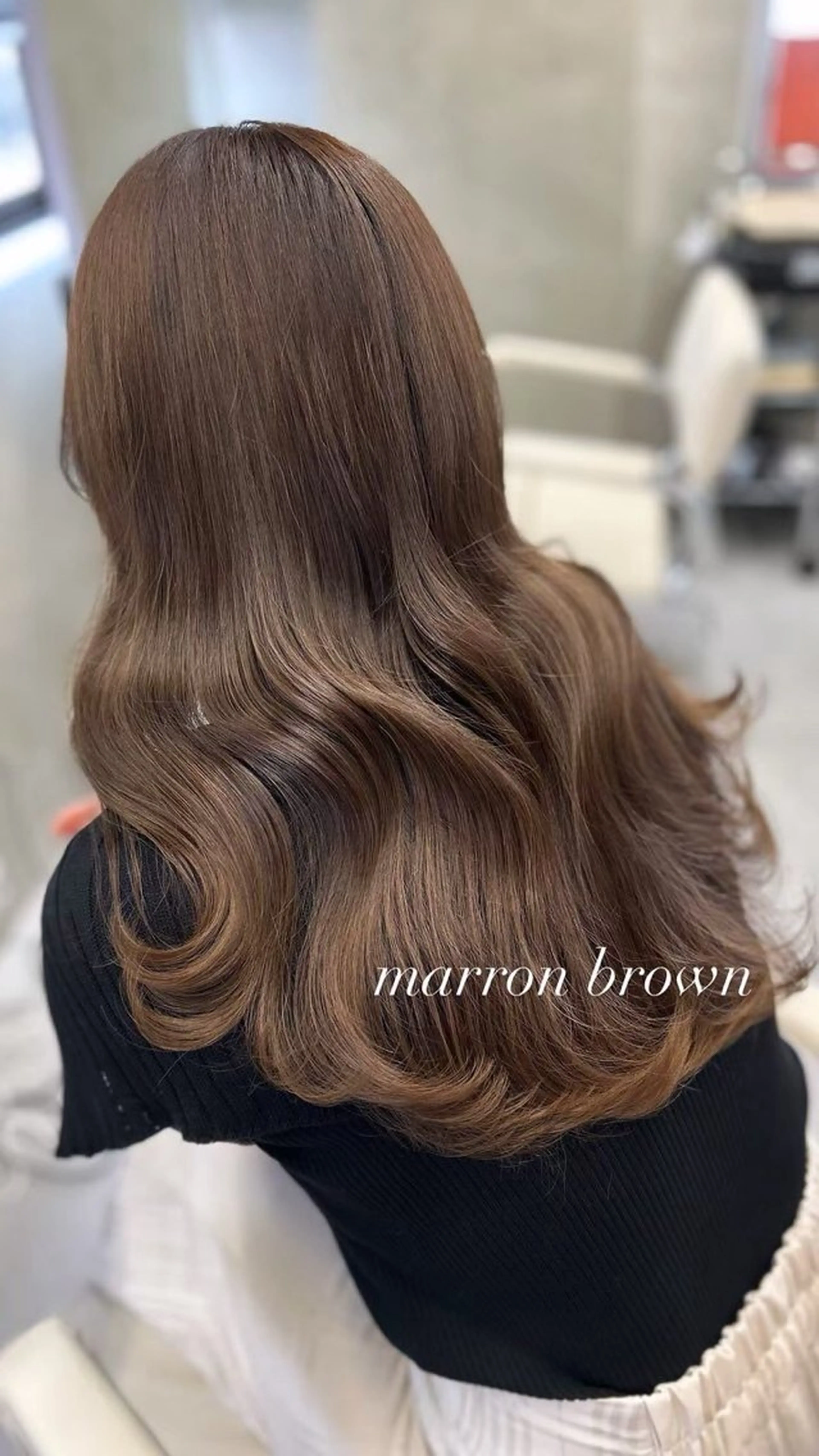 🎀人気menu🎀 透明感抜群！！カット＋ブリーチ無しダブルカラ－+Aujuaトリートメント¥12900の写真