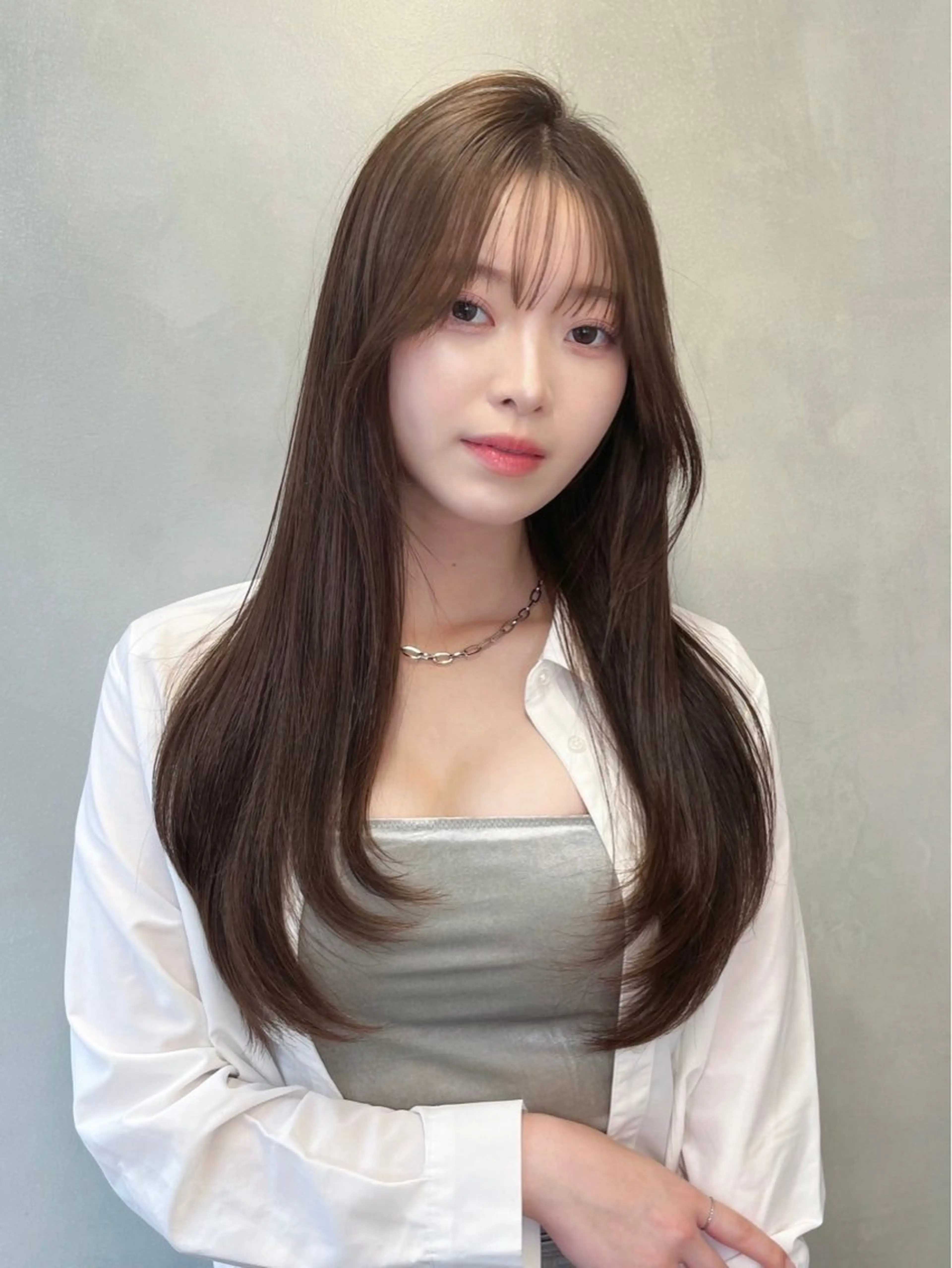 ロング レイヤーカット ♥️似合わせボブ/ 縮毛矯正/大和田拓夢のヘアスタイル