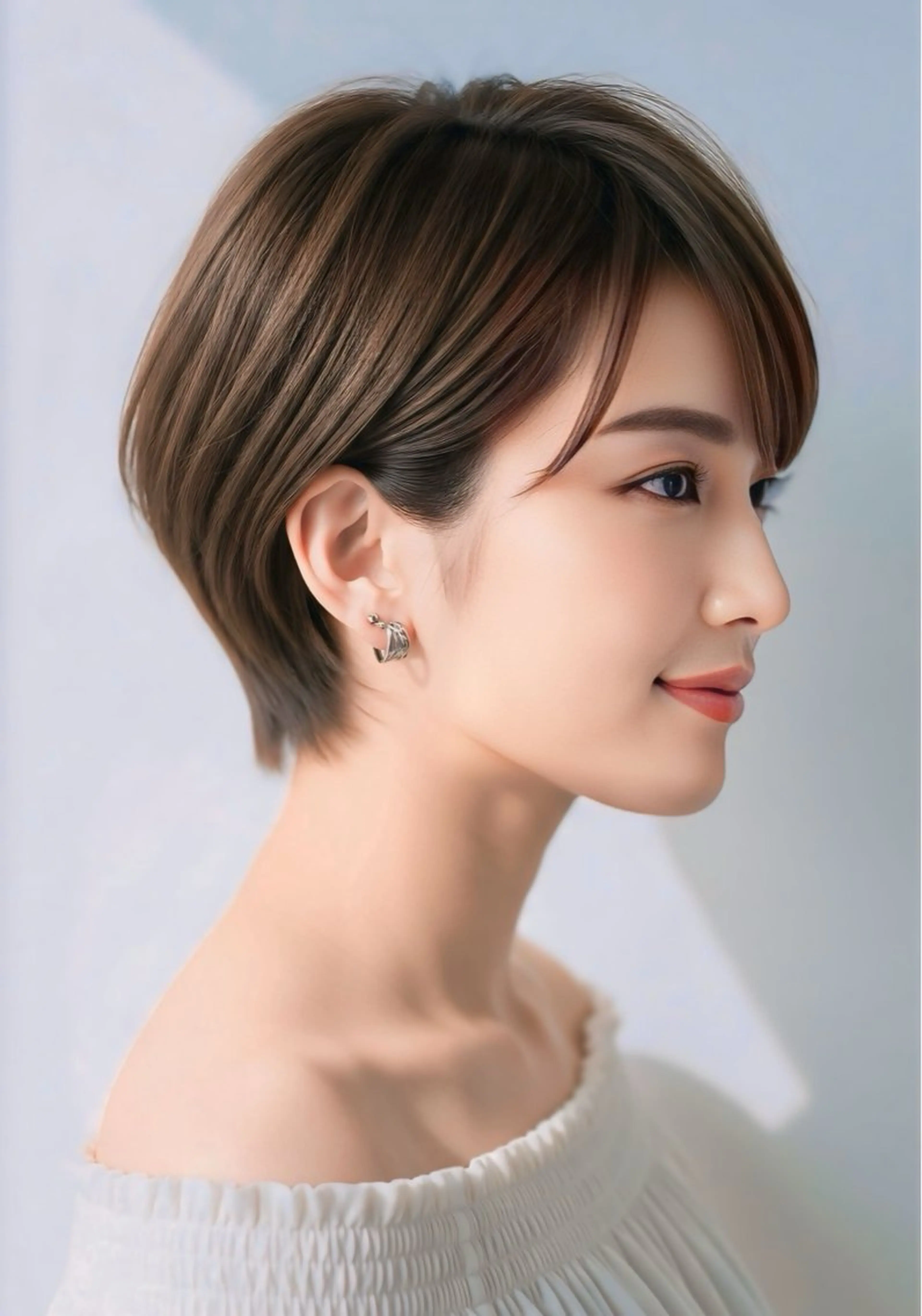 ショート 似合わせのプロ🌿 ショート/銀座/れんのヘアスタイル