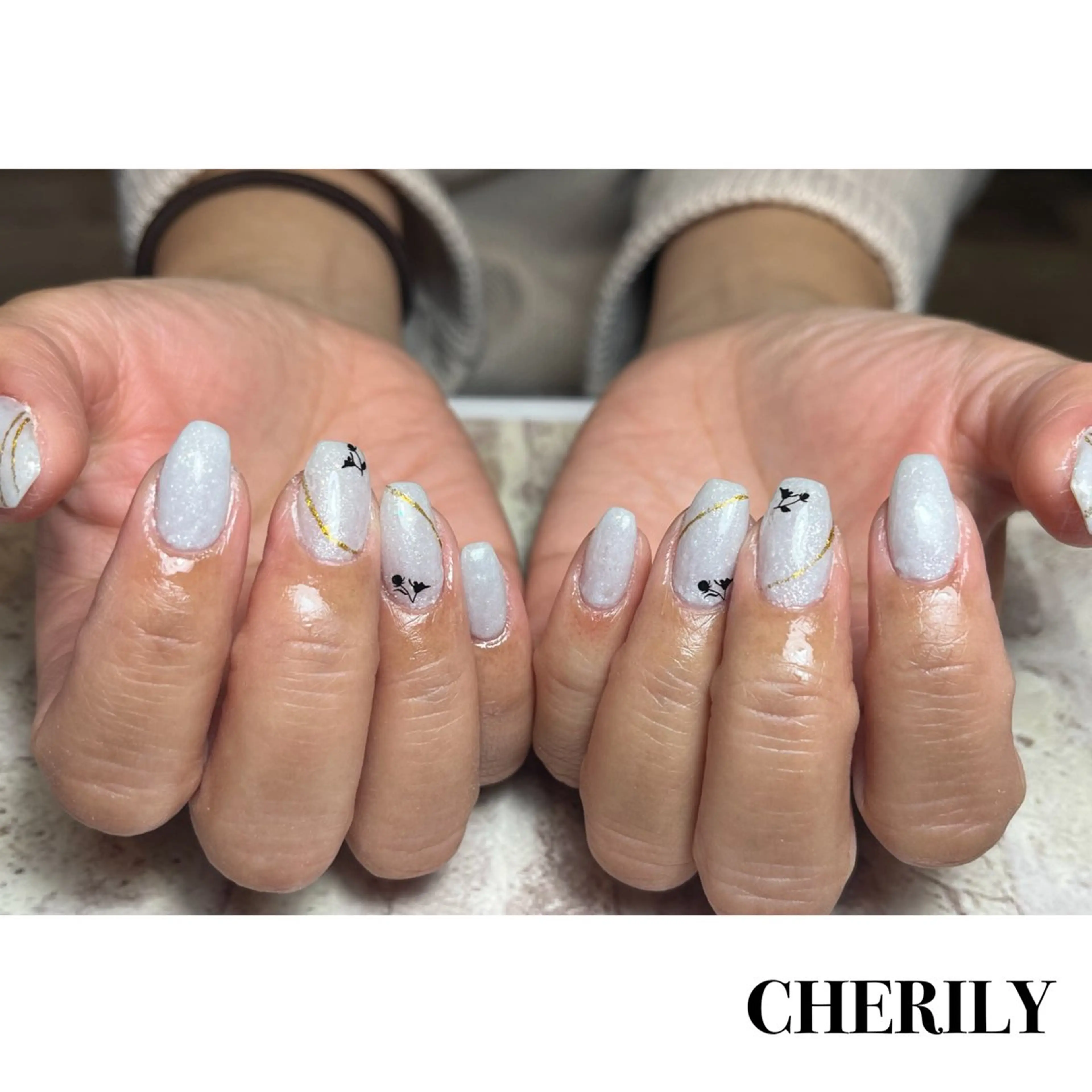 ネイル ハンドネイル CHERILY SAKURAのネイルデザイン