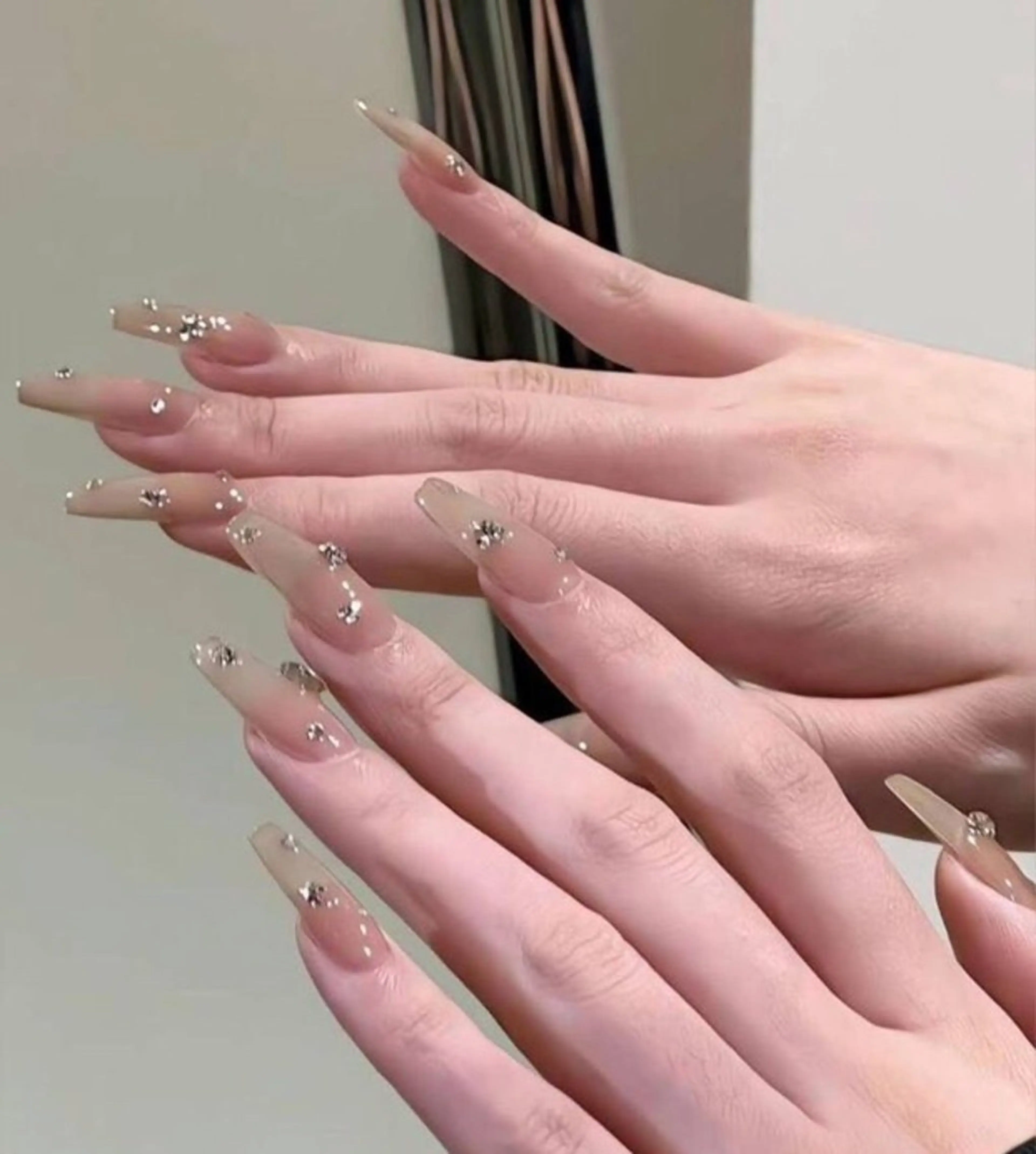 ネイル アートネイル ジェルネイル グラデーション マグネットネイル ニュアンスネイル ハンドネイル Ryu nail studioのネイルデザイン