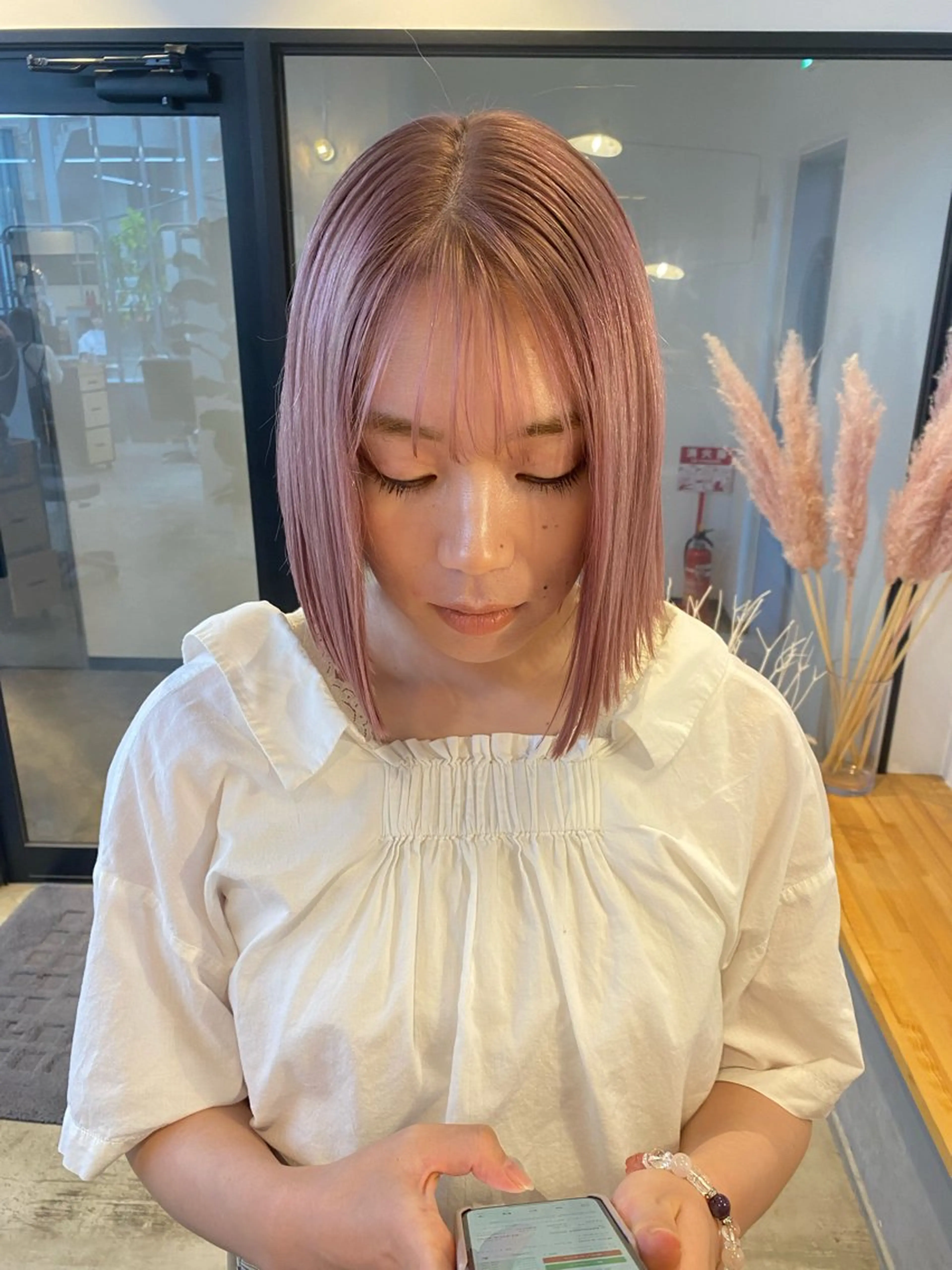 ショート カラー 🌼ハイライト透明感 🌼maiのヘアスタイル