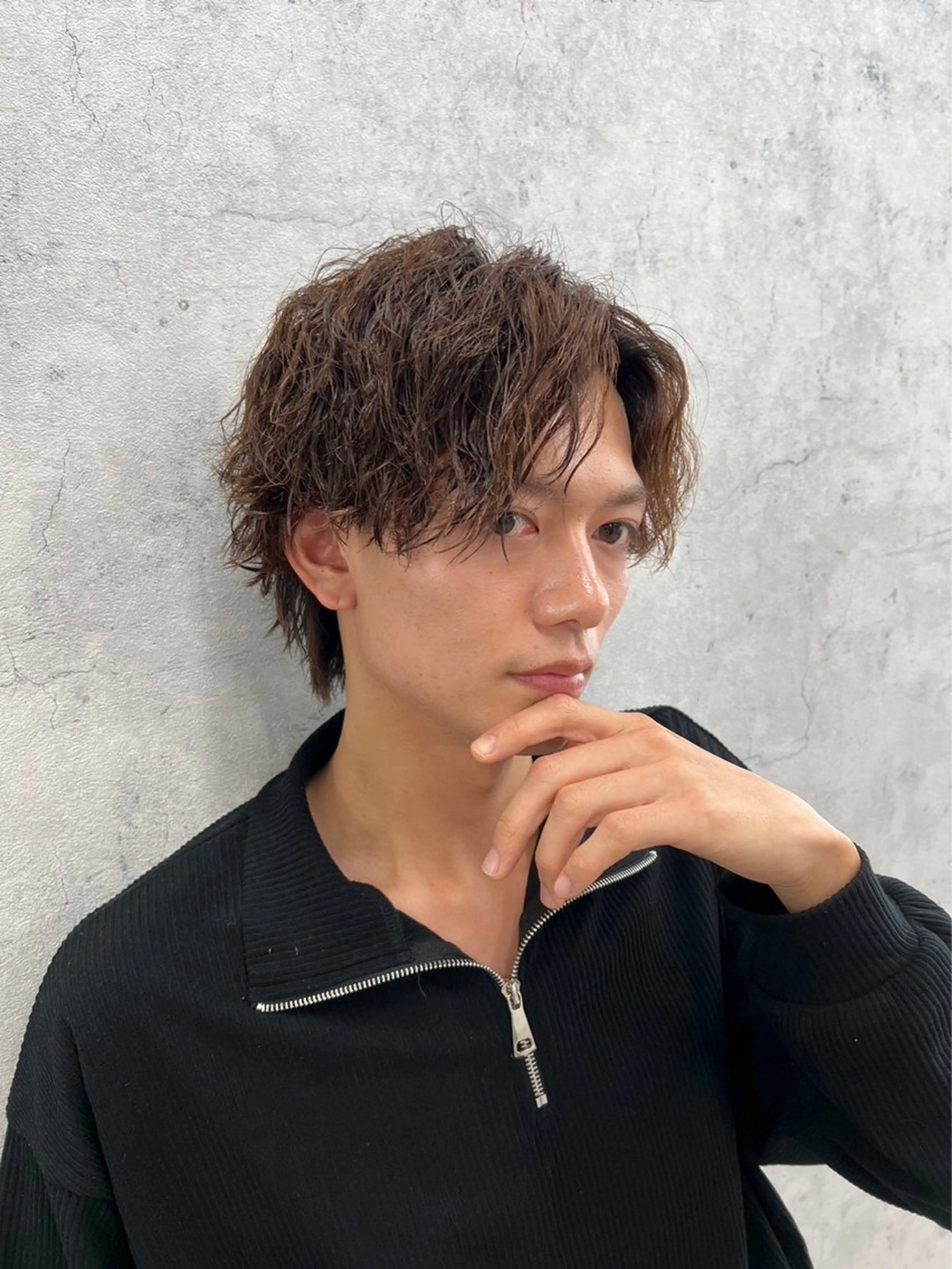 ショート カラー パーマ メンズ limit🦄店長 髪質改善KOUHEIのヘアスタイル