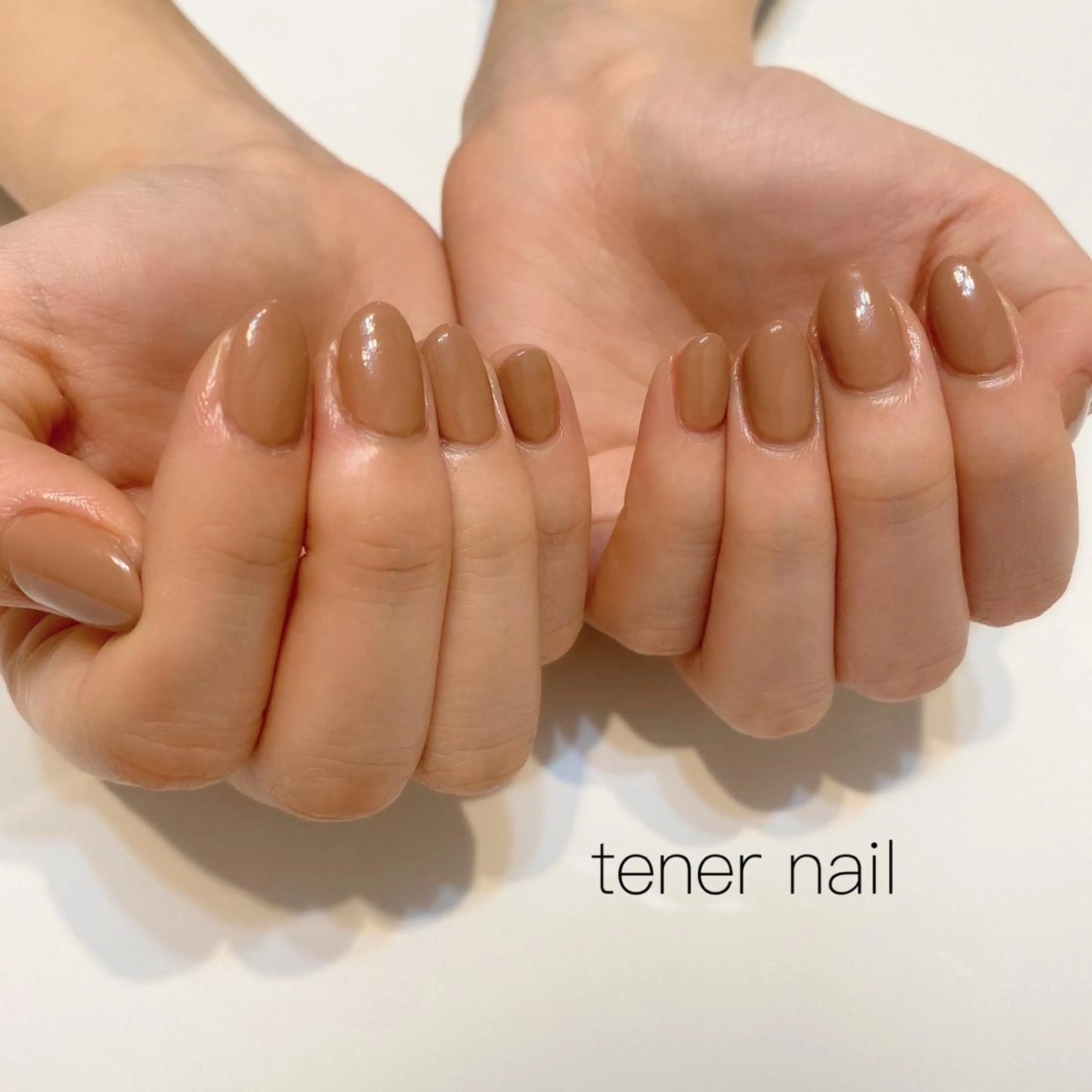 ネイル ラメ(グリッター) ワンカラーネイル テネルネイル tener nailのネイルデザイン