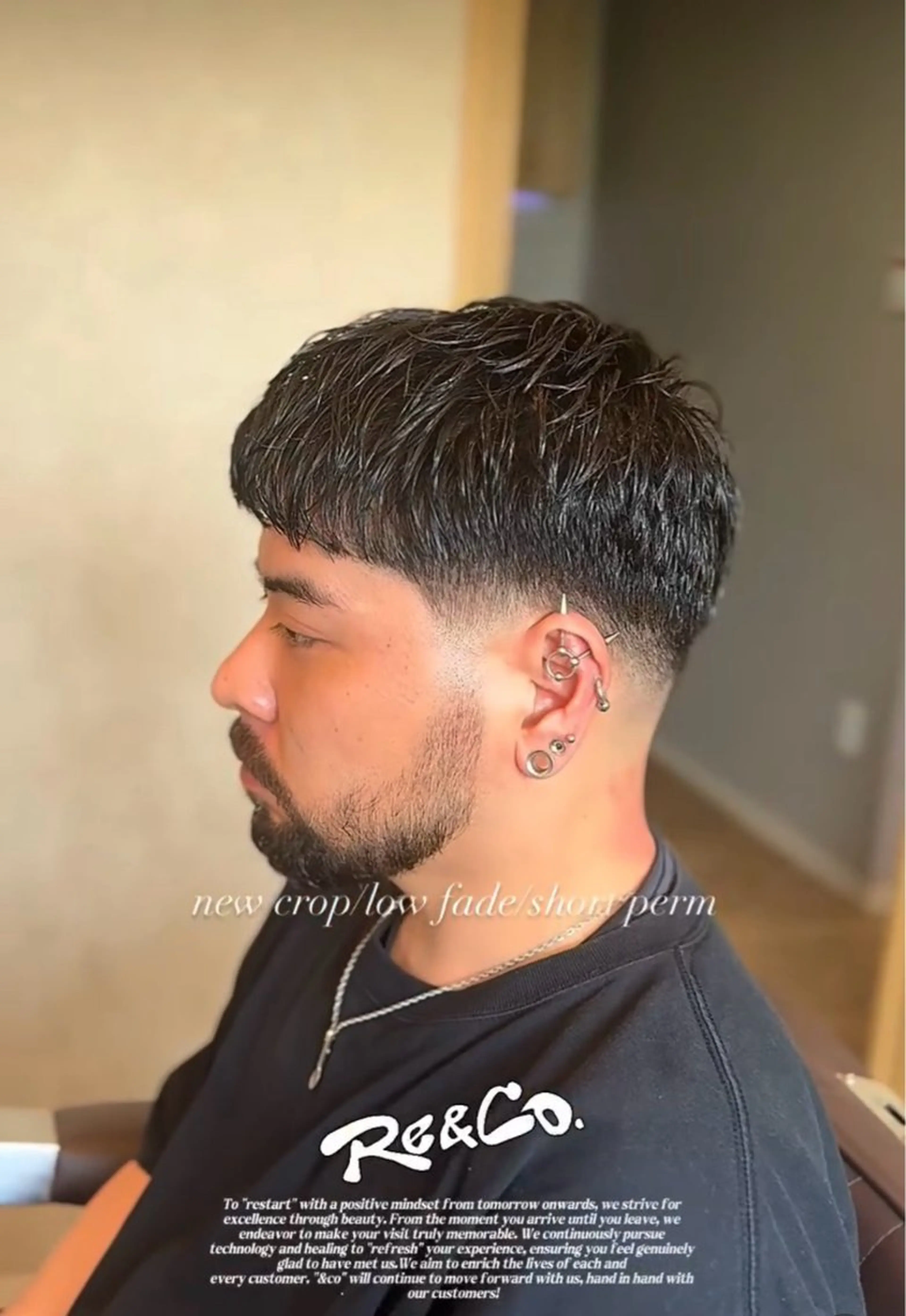 ショート メンズ RE&COメンズ専門 リュウタのヘアスタイル