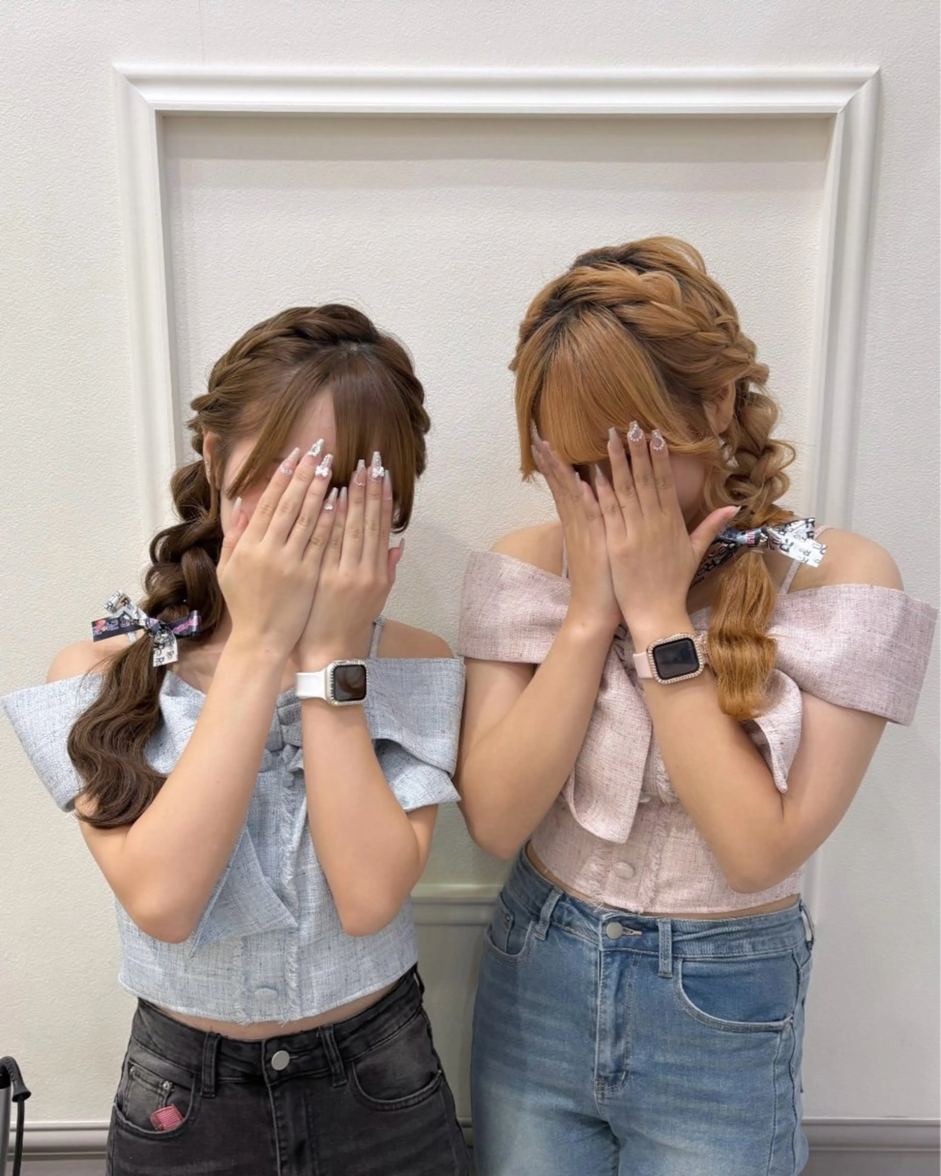 ロング ヘアアレンジ ヘアセット lien ヒジリのヘアスタイル