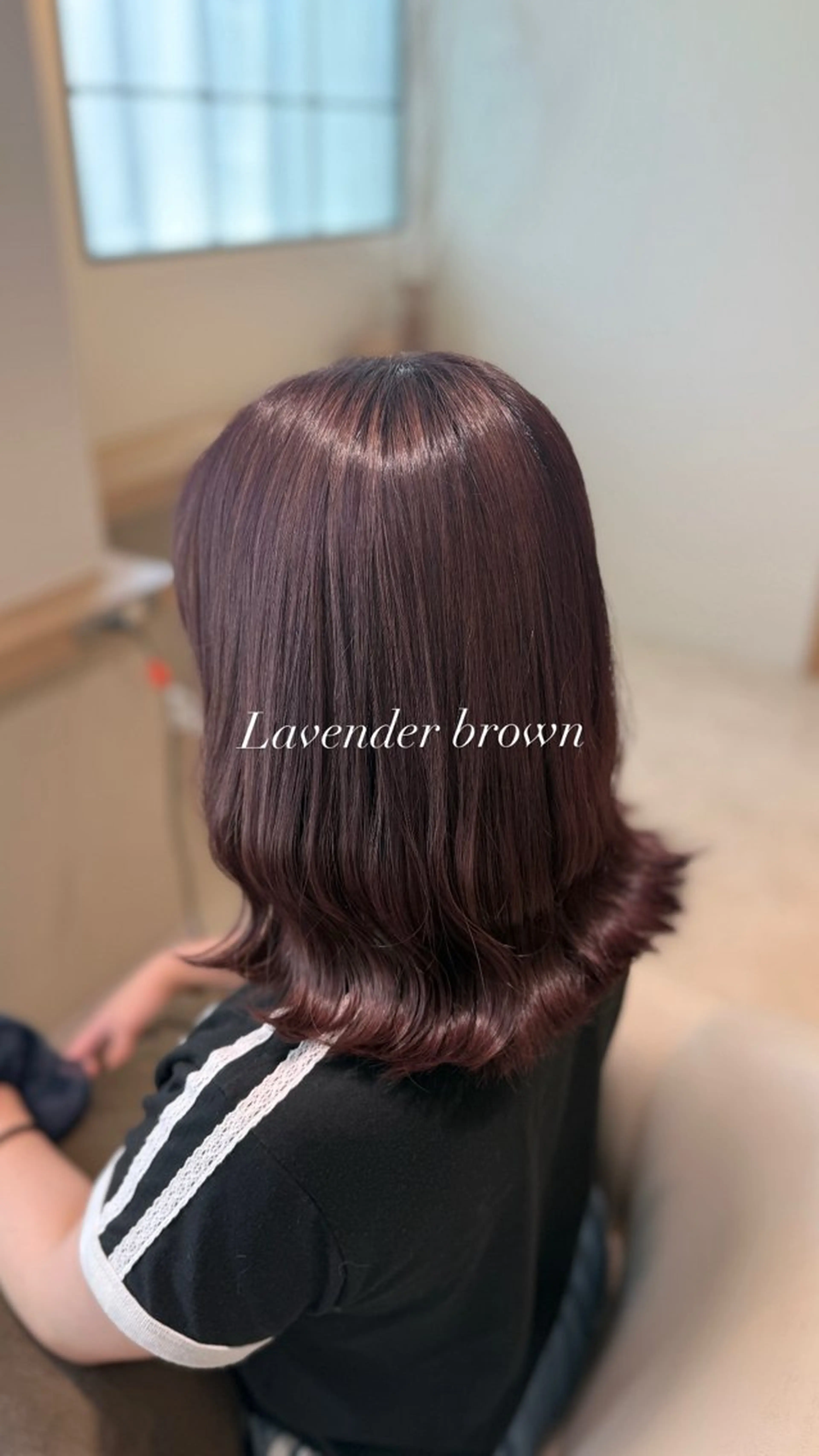 ミディアム カラー ピンクカラー 🎀髪質改善/艶カラ ー/大宮/そら🎀のヘアスタイル