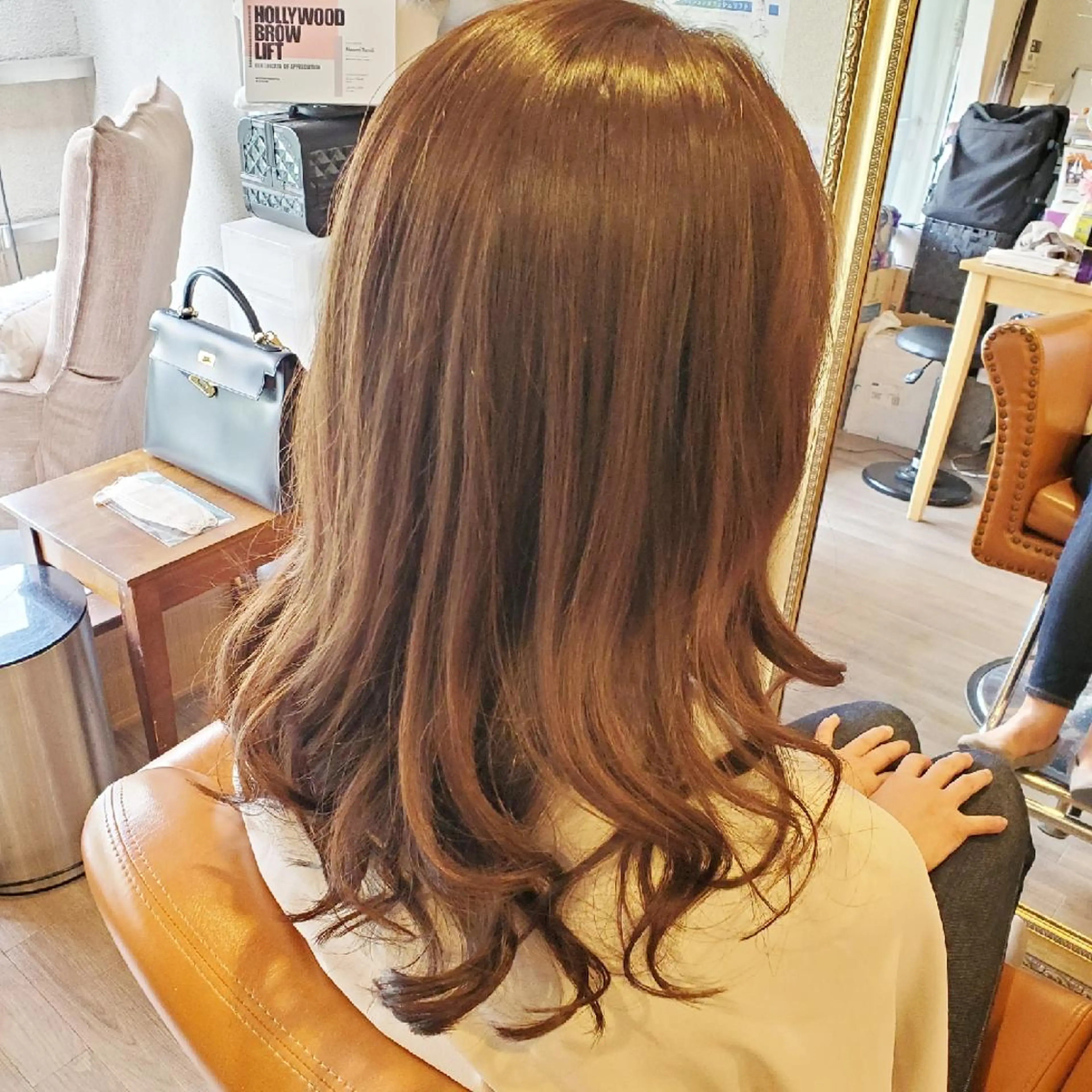 ロング カラー カット ヘアカラー トリートメント spa hair  ark 富井直美のヘアスタイル