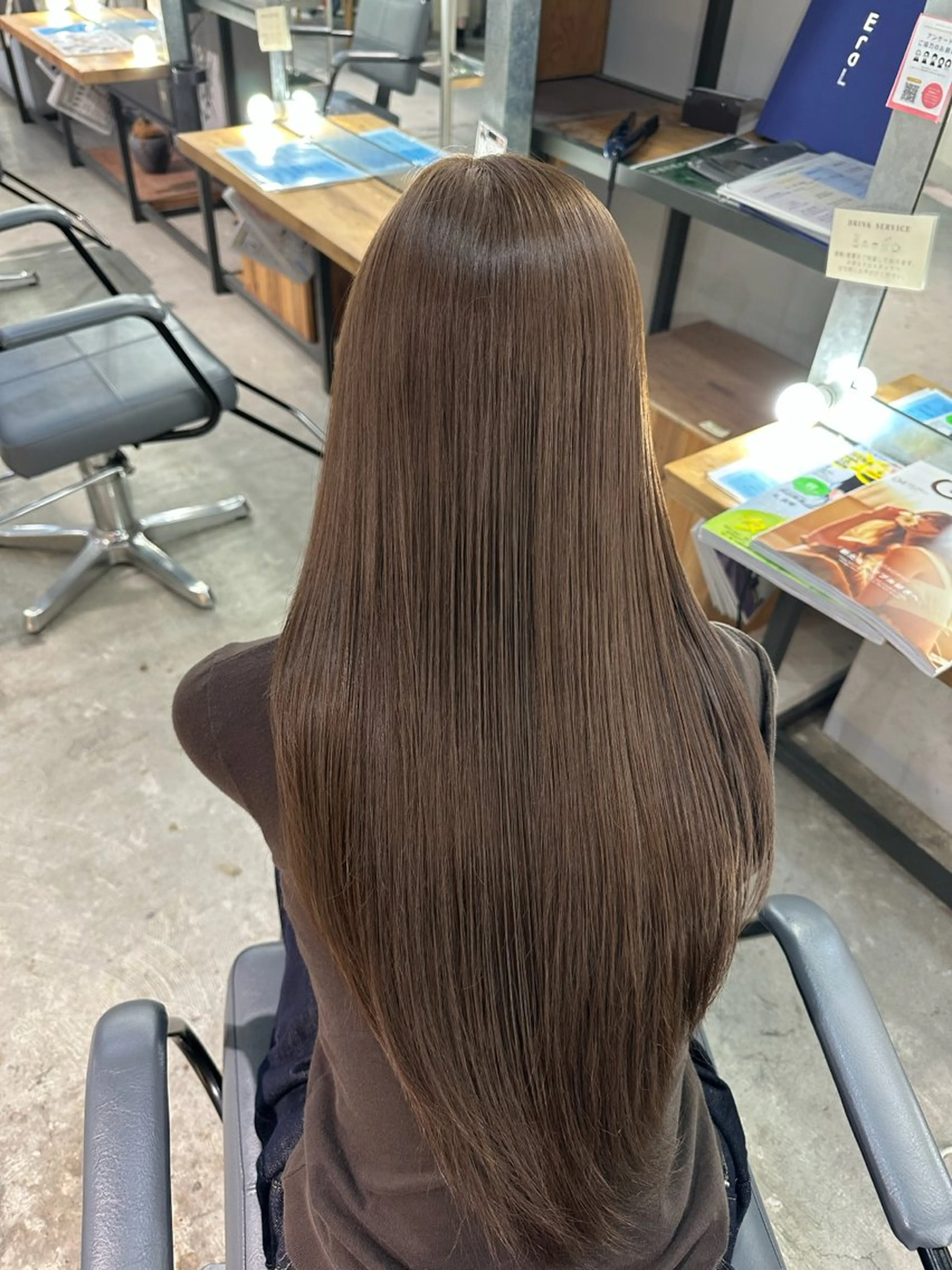 ロング カラー ブリーチ ブラウンカラー ダブルカラー ブリーチなしカラー ヘアカラー 溜一太/似合わせ/ メンズカットのヘアスタイル