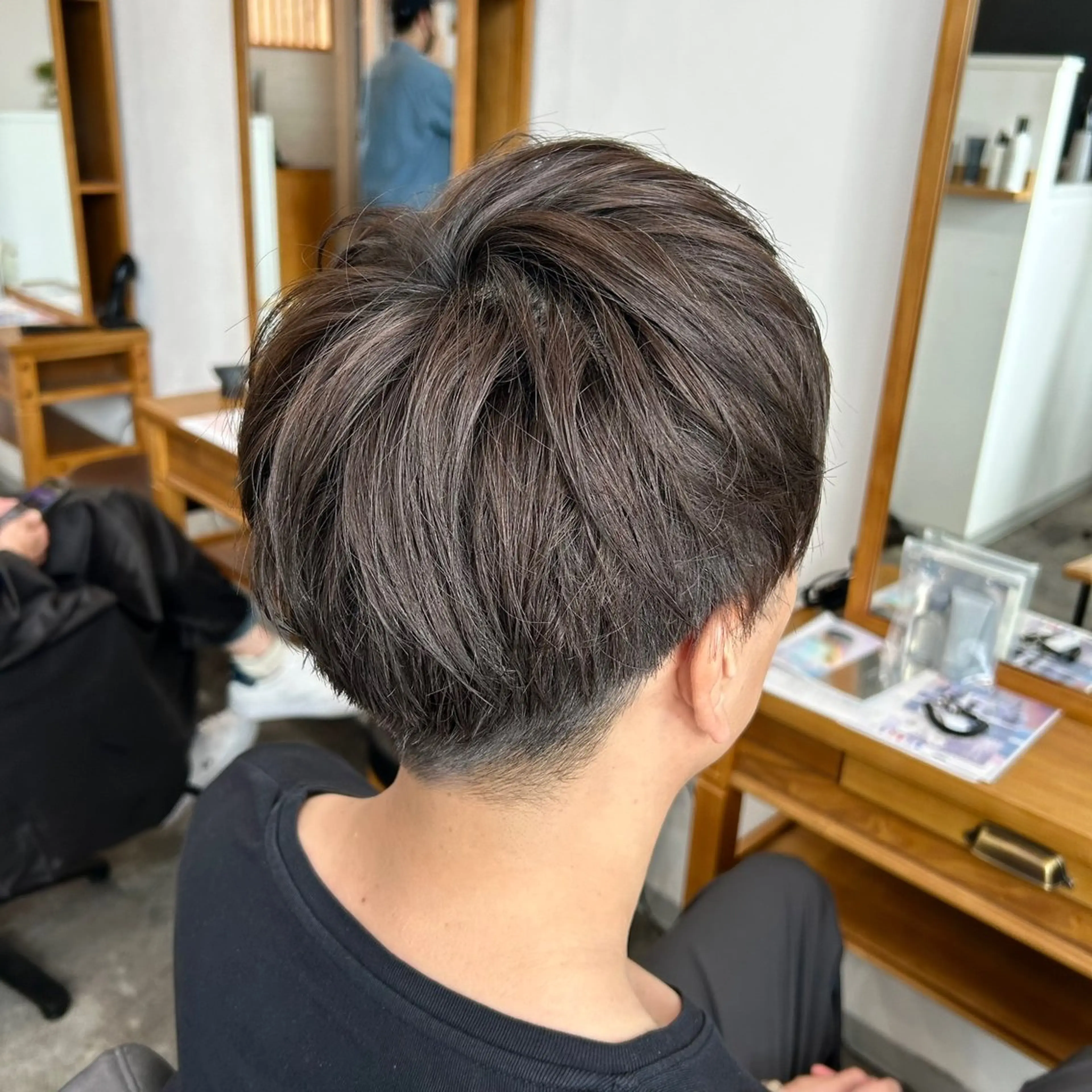 メンズ カット ヘアカラー 牧 ゆりか𓋈のヘアスタイル