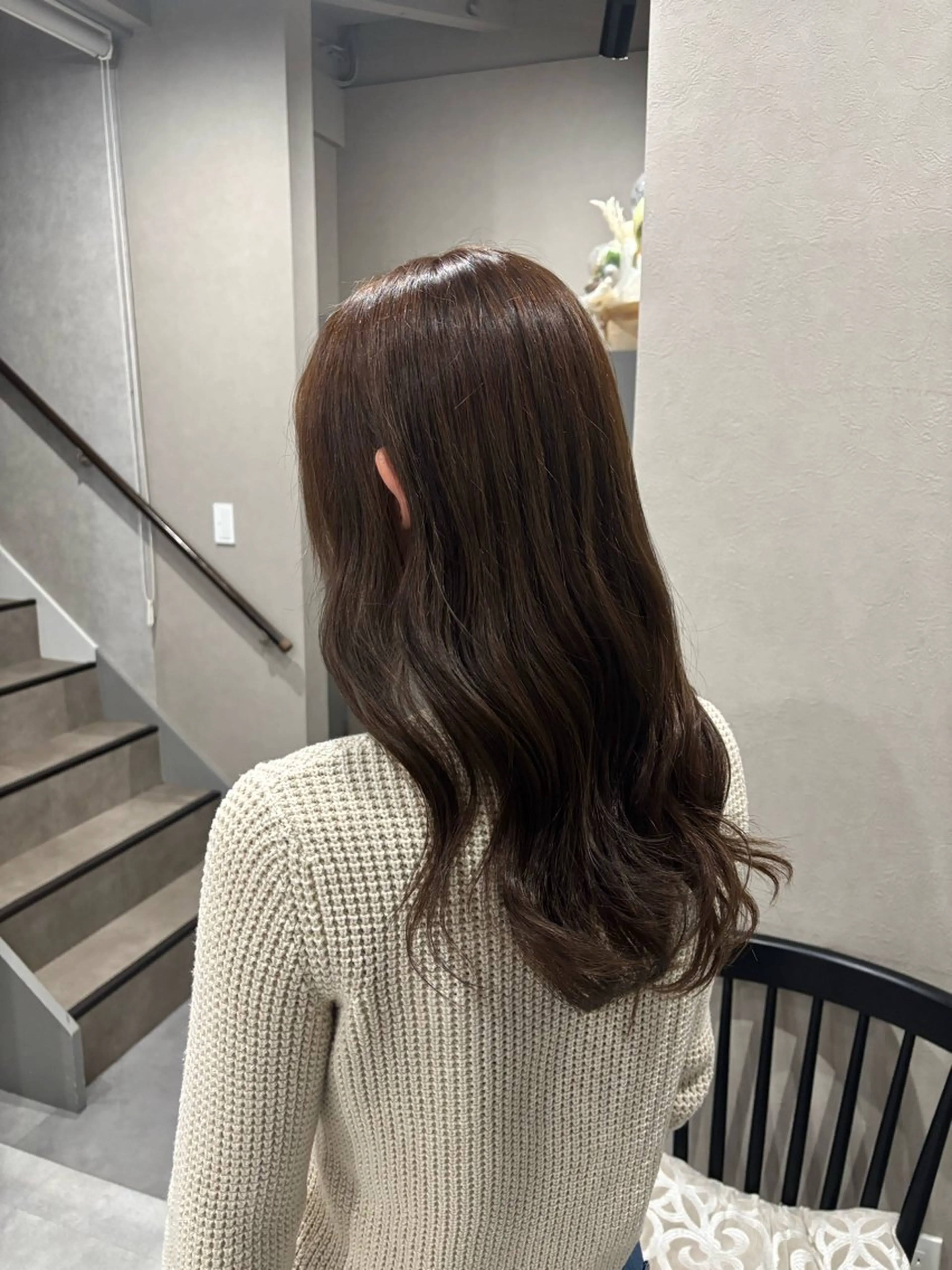 ロング カラー ヘアカラー PALO もかのヘアスタイル