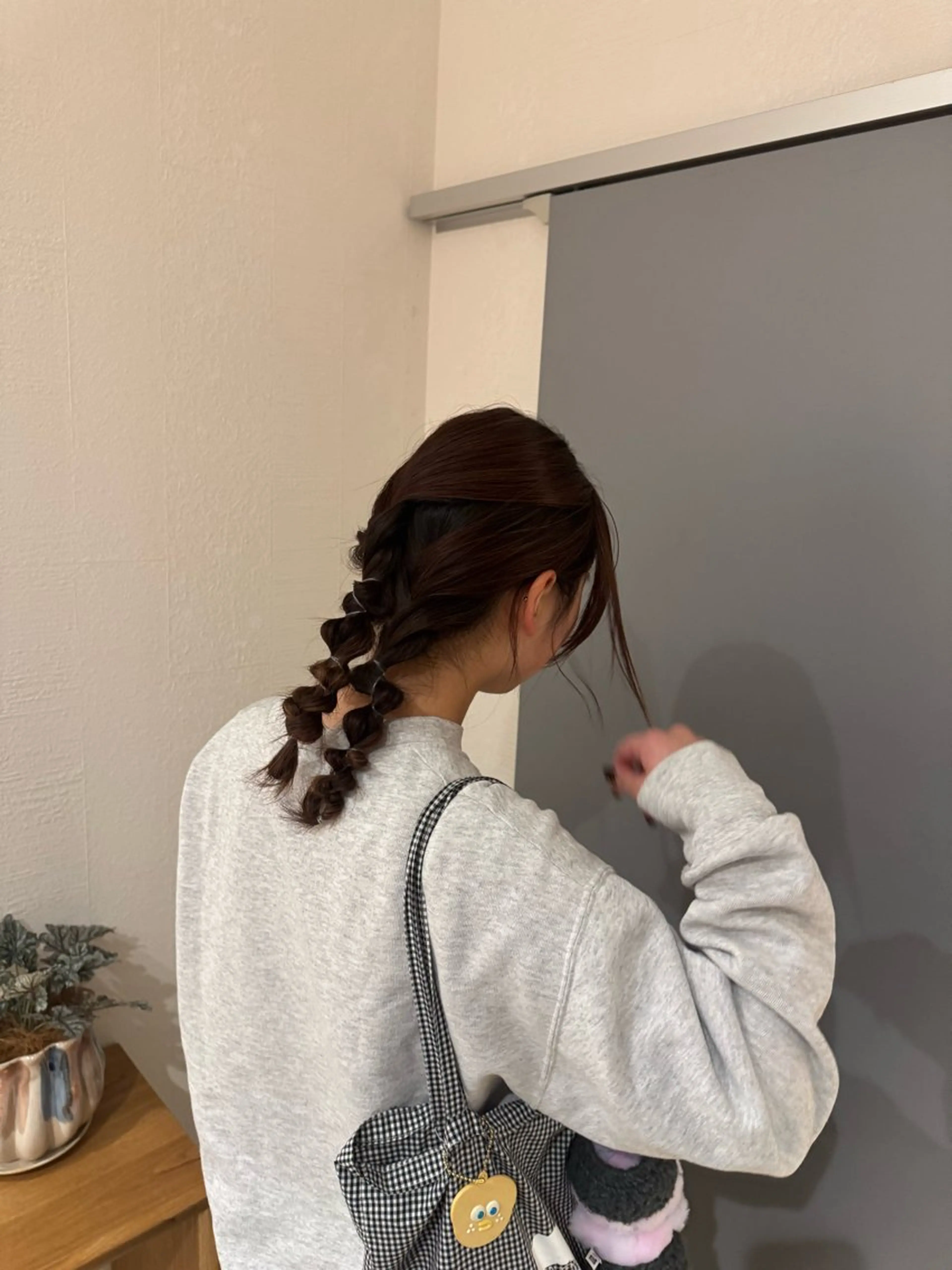 ロング ヘアアレンジ 坂本 桃花のヘアスタイル