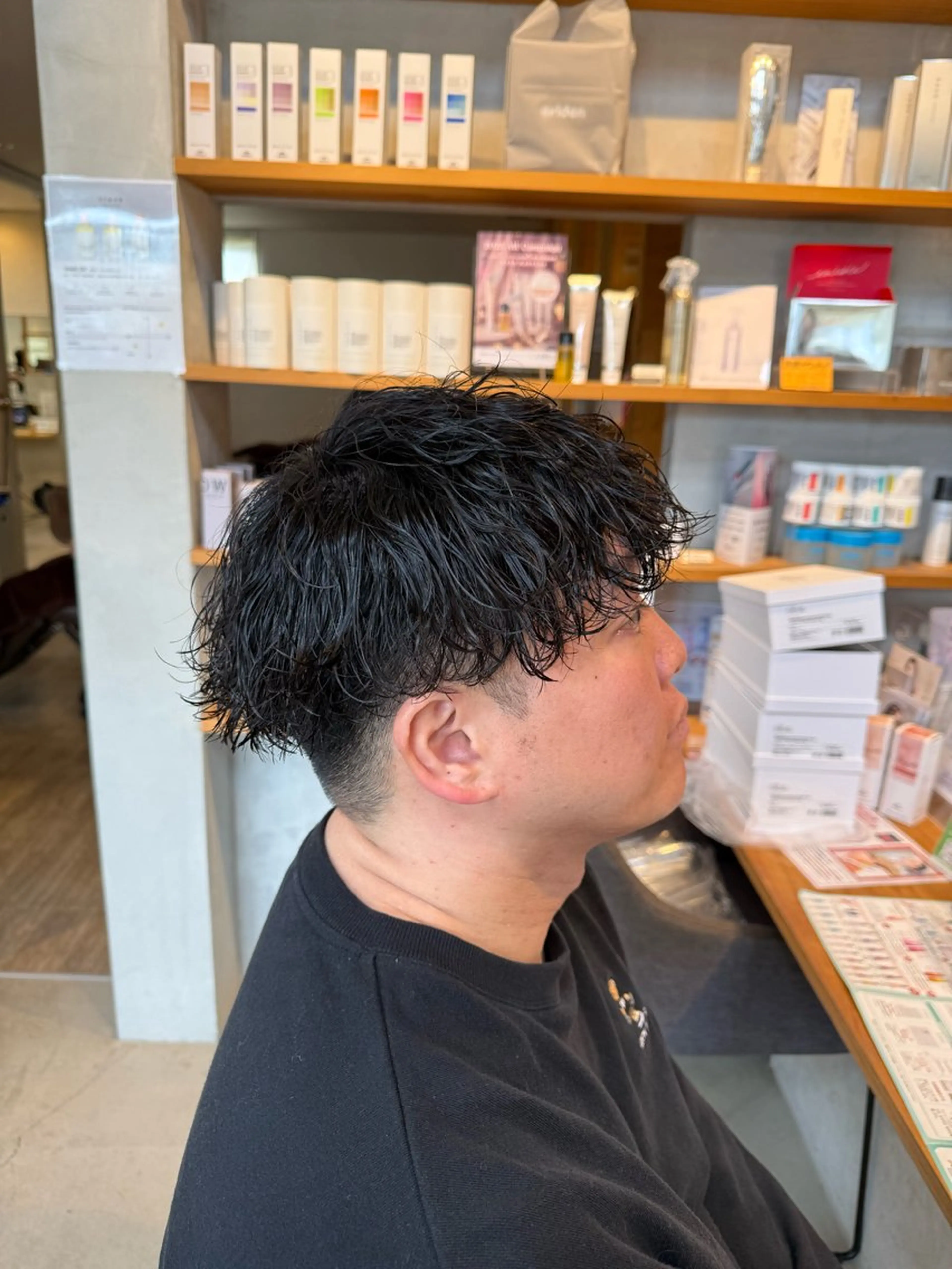ショート パーマ メンズ メンズパーマ ツイストスパイラルパーマ 波巻きパーマ スパイラルパーマ 🔥KOSEI🔥 波巻き/ツイスパのヘアスタイル