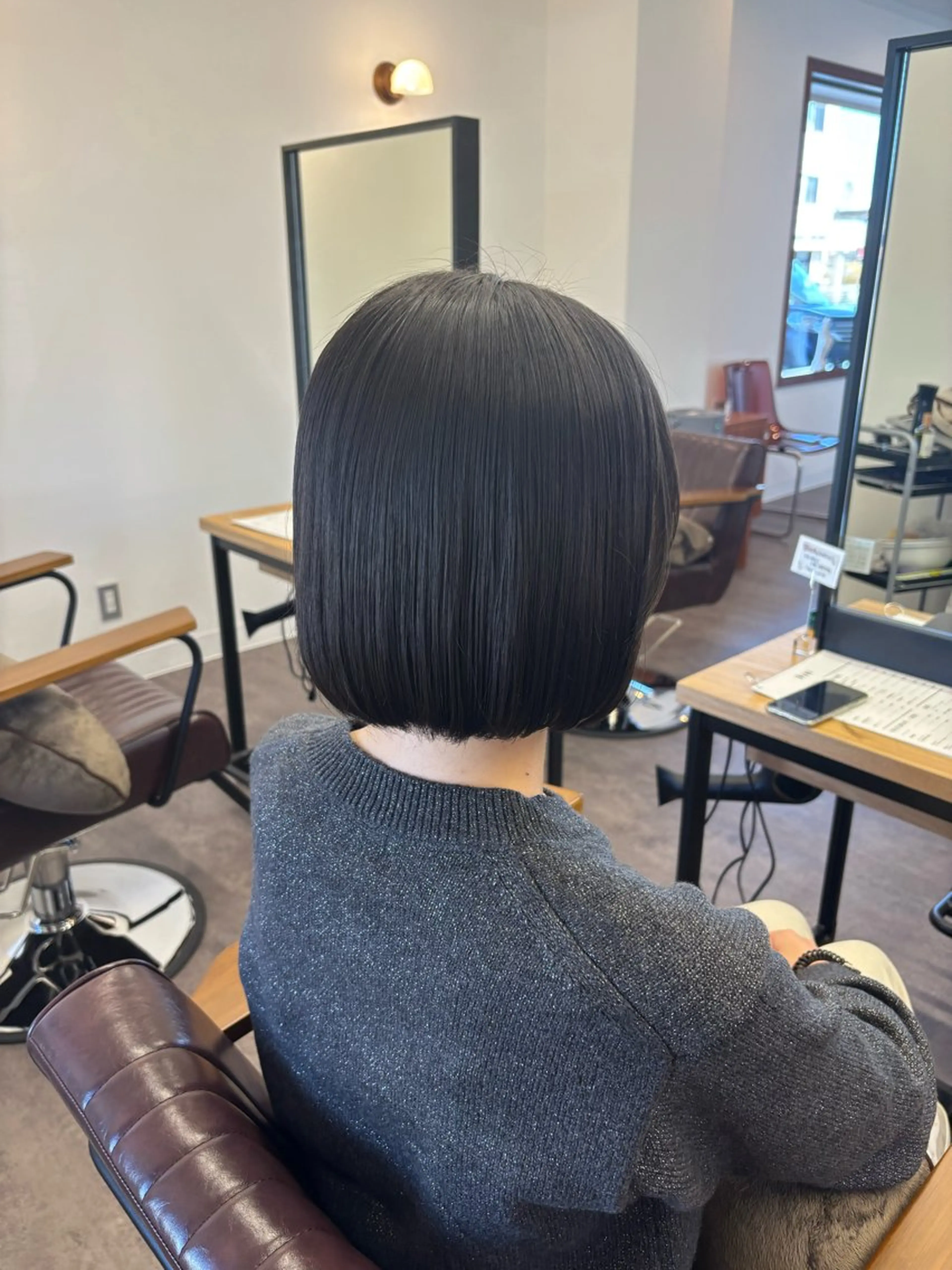 ショート ボブ カット 門馬 里奈のヘアスタイル