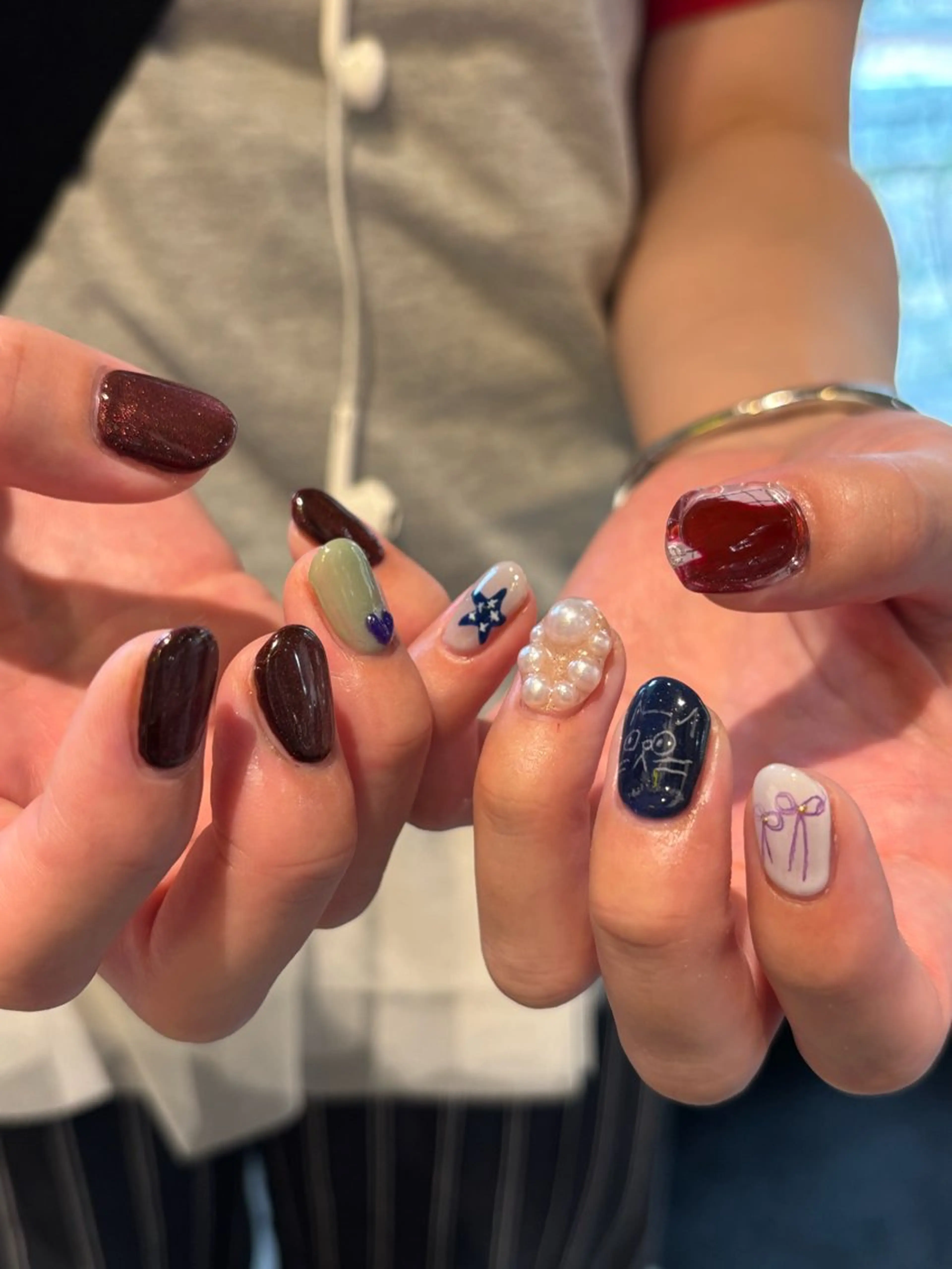 ネイル ハンドネイル ZEST kalon RINAのマツエク・マツパデザイン